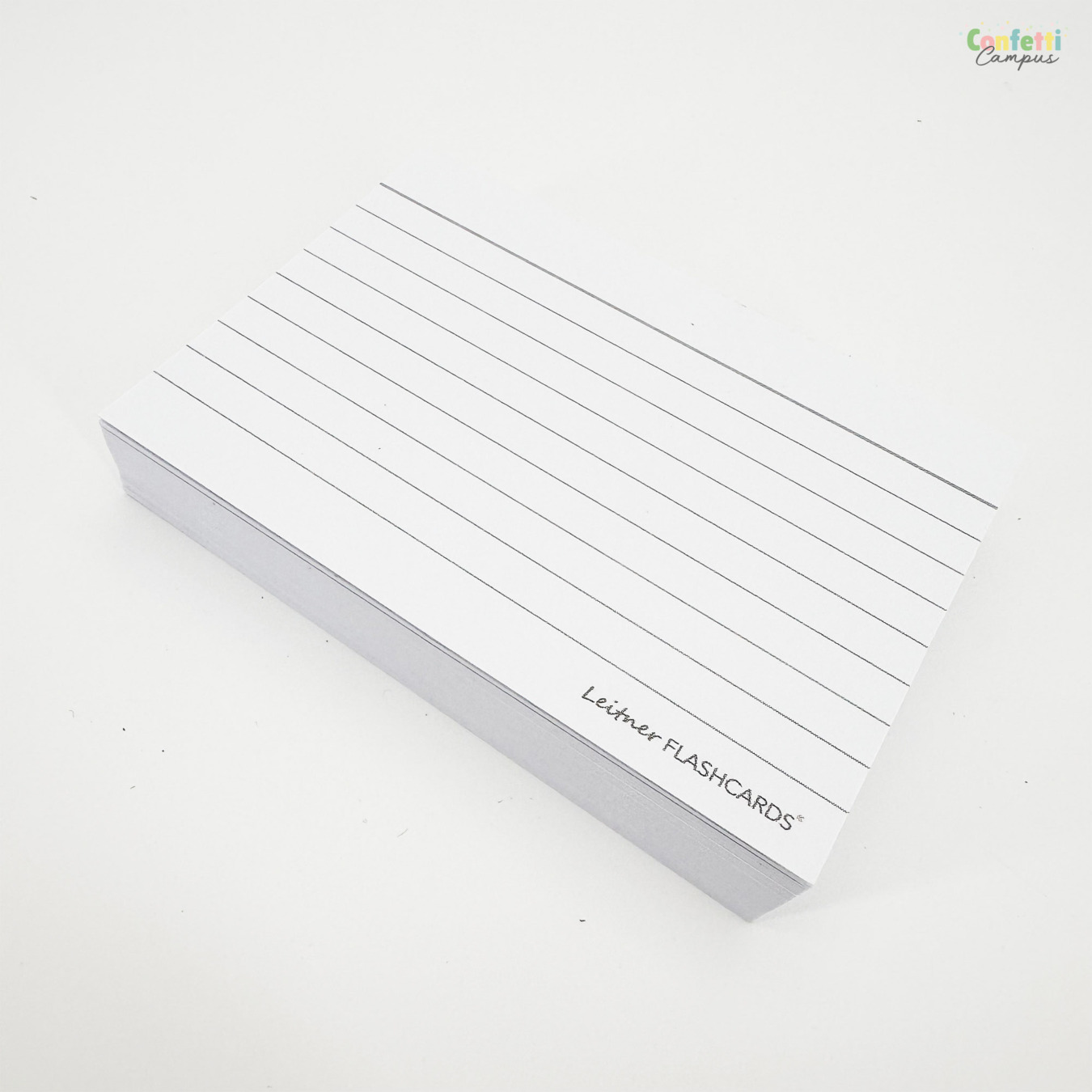 Leitner Flashcards A7 Gelinieerd Wit-6