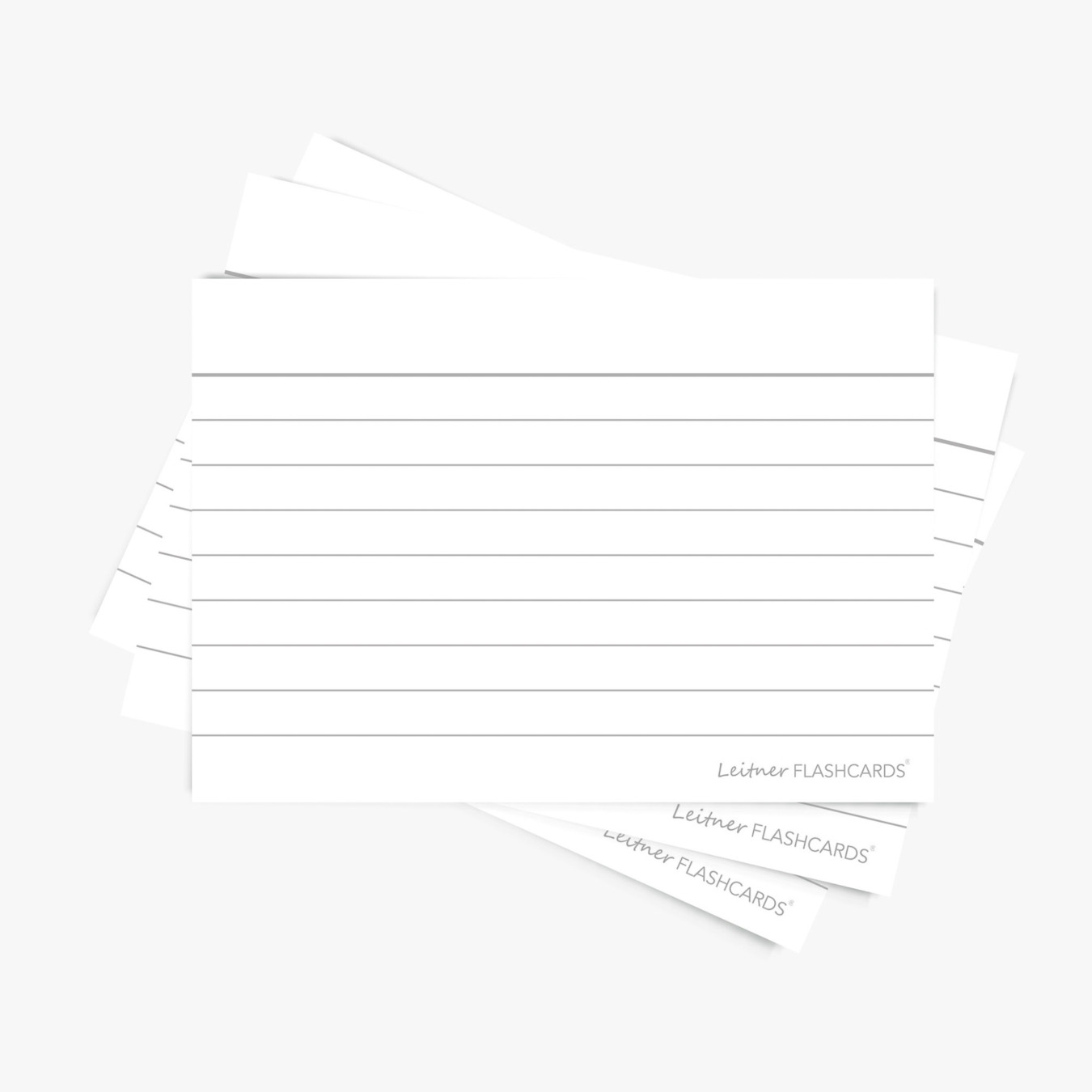 Leitner Flashcards A7 Gelinieerd Wit-6