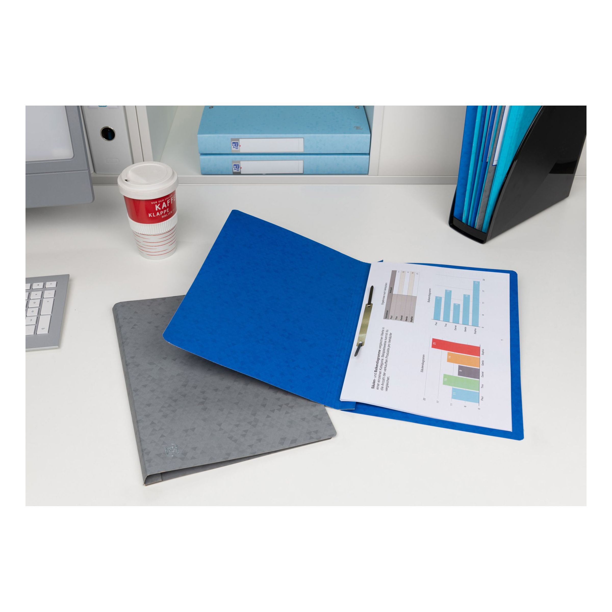 Oxford Top File A4 Snelhechter beige - Confetti Campus