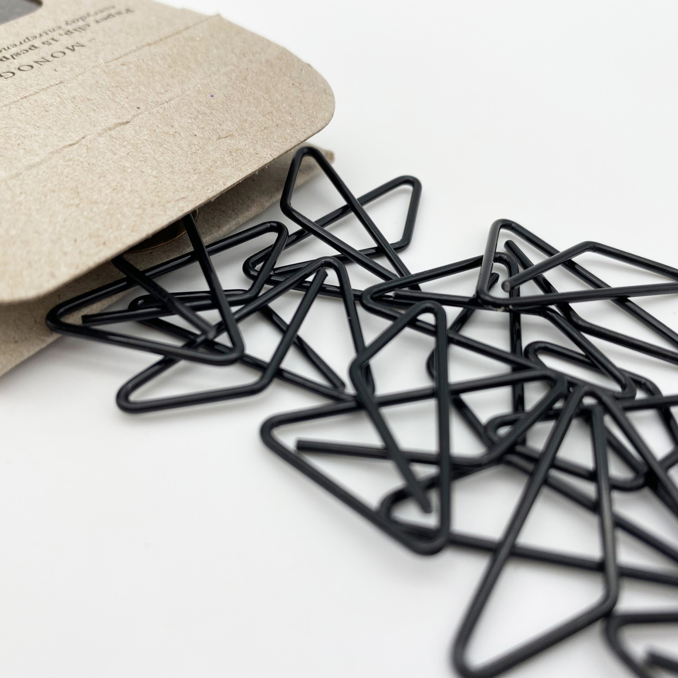 Monograph Paperclips Geometrisch Zwart 15 stuks
