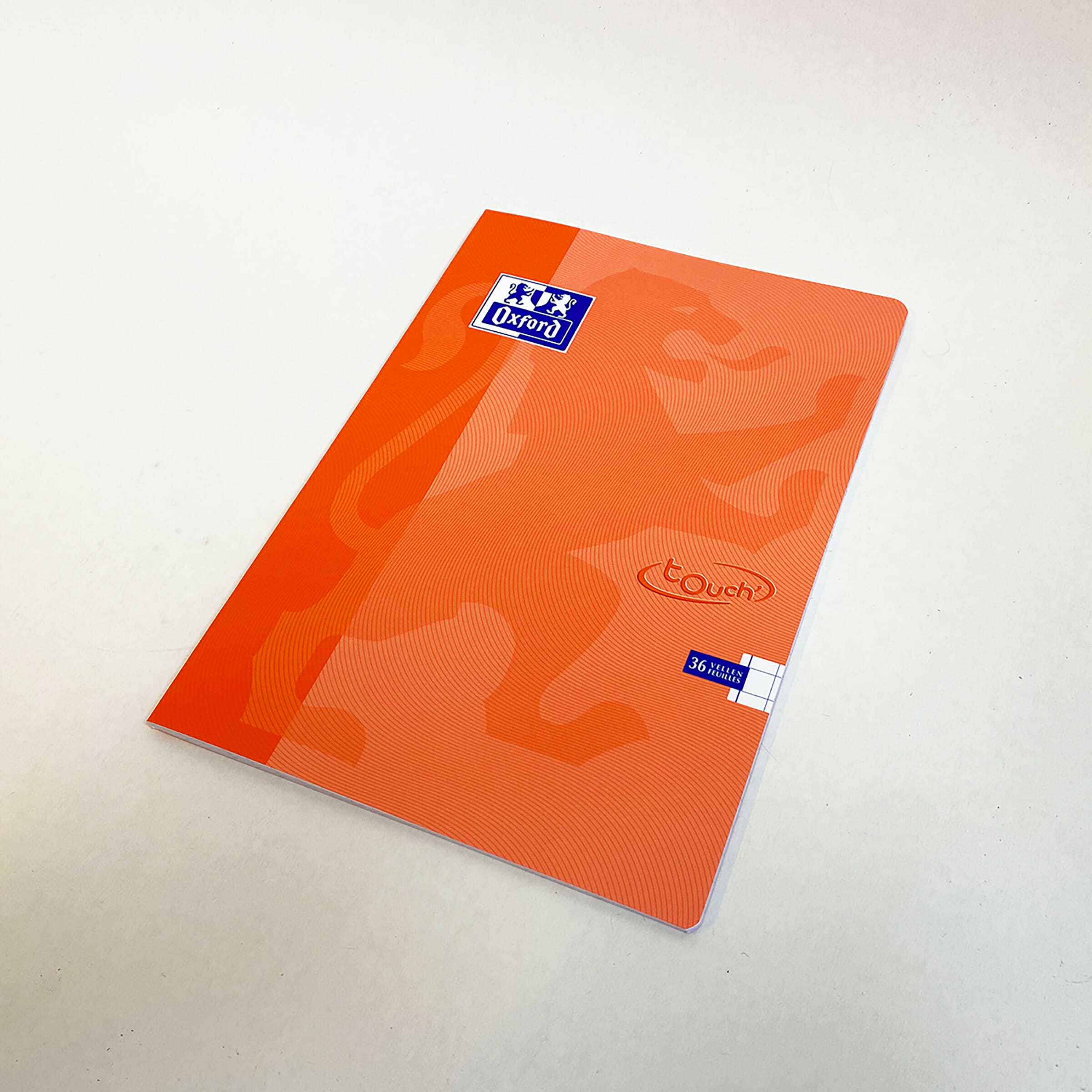 OXFORD Schoolschrift A4 'Touch geruit 10 X 10 mm koraal - Confetti Campus