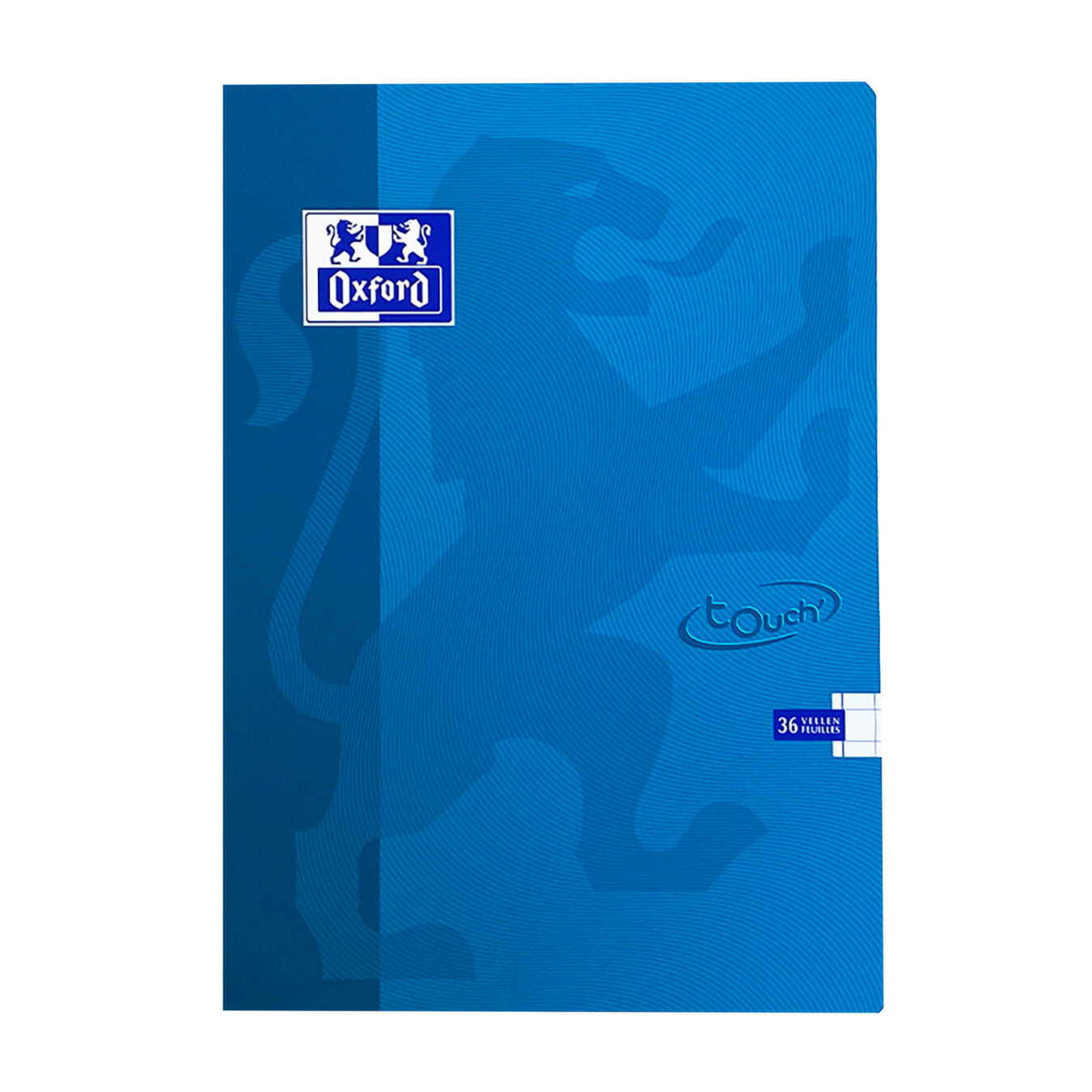 OXFORD Schoolschrift A4 'Touch geruit aqua