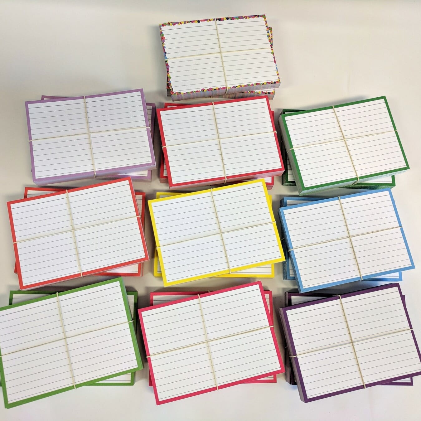 Leitner Flashcards Pakket 1000 a6