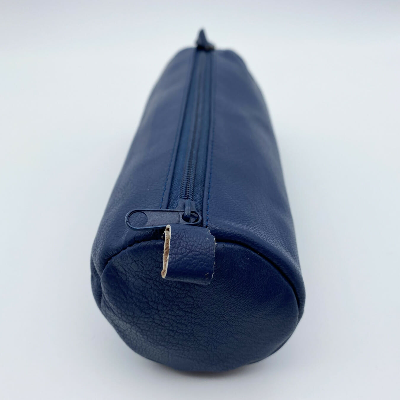 Jüscha Etui rond leder donkerblauw 4