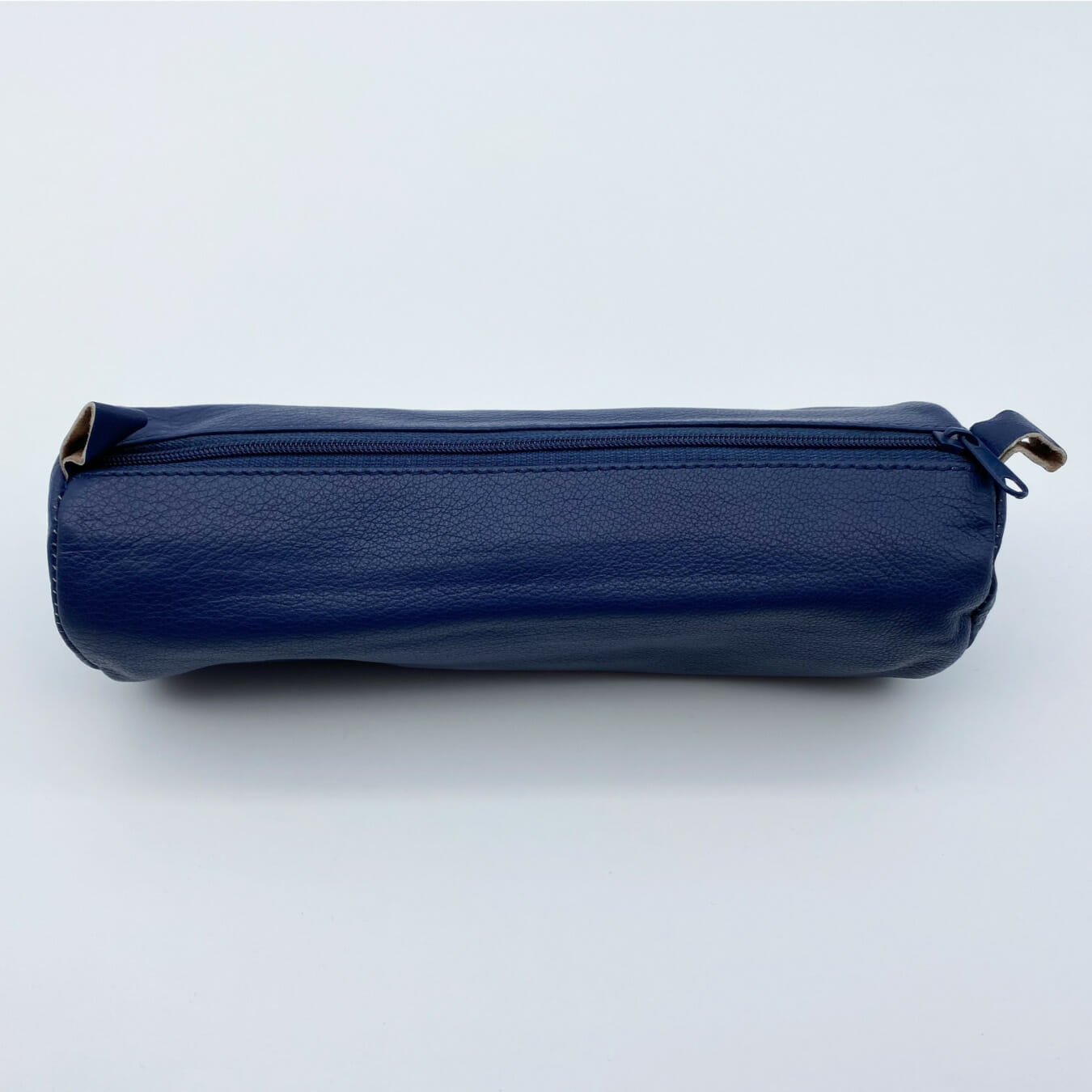 Jüscha Etui rond leder donkerblauw 3