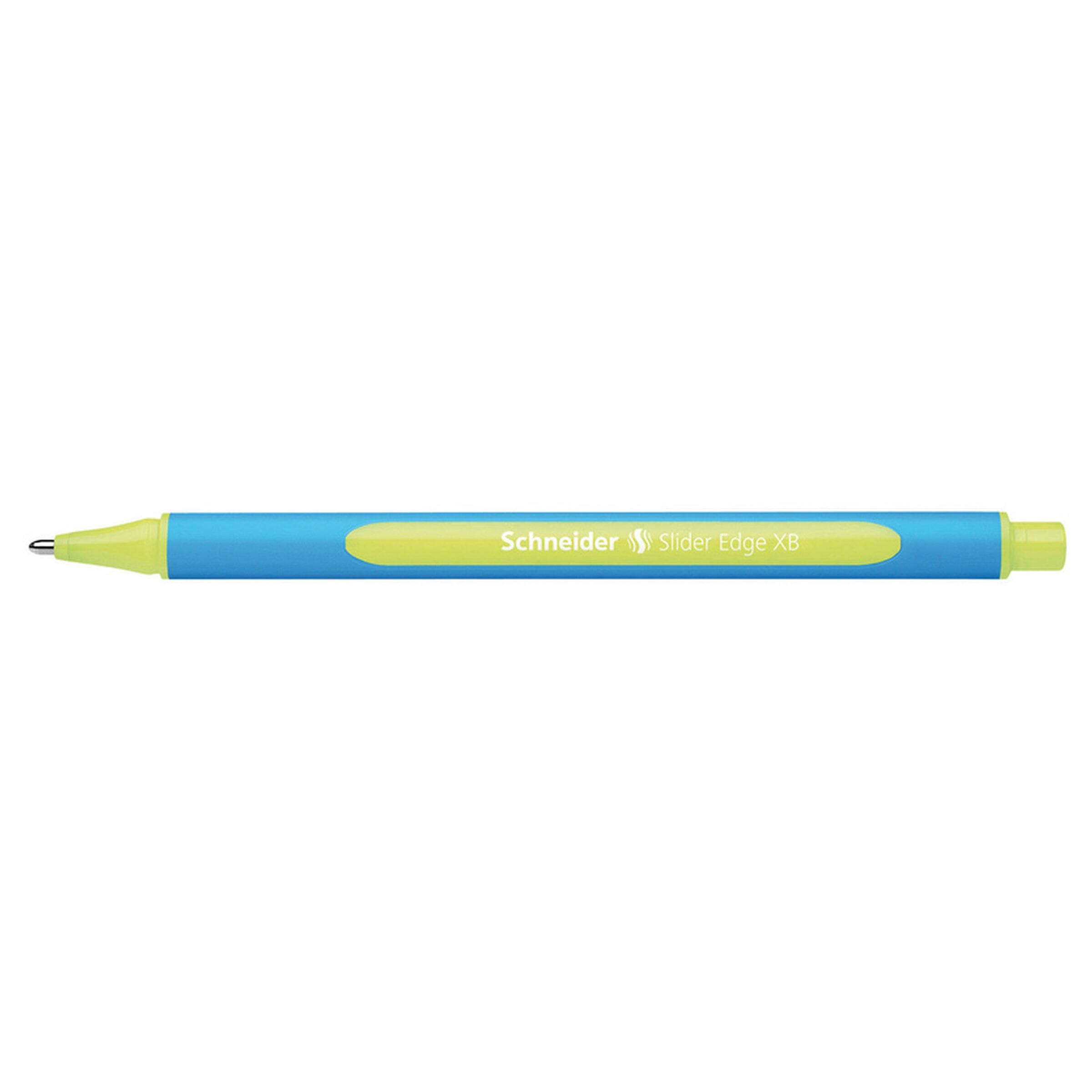 Balpen Schneider Slider Edge extra breed zwart bij Van Hilten