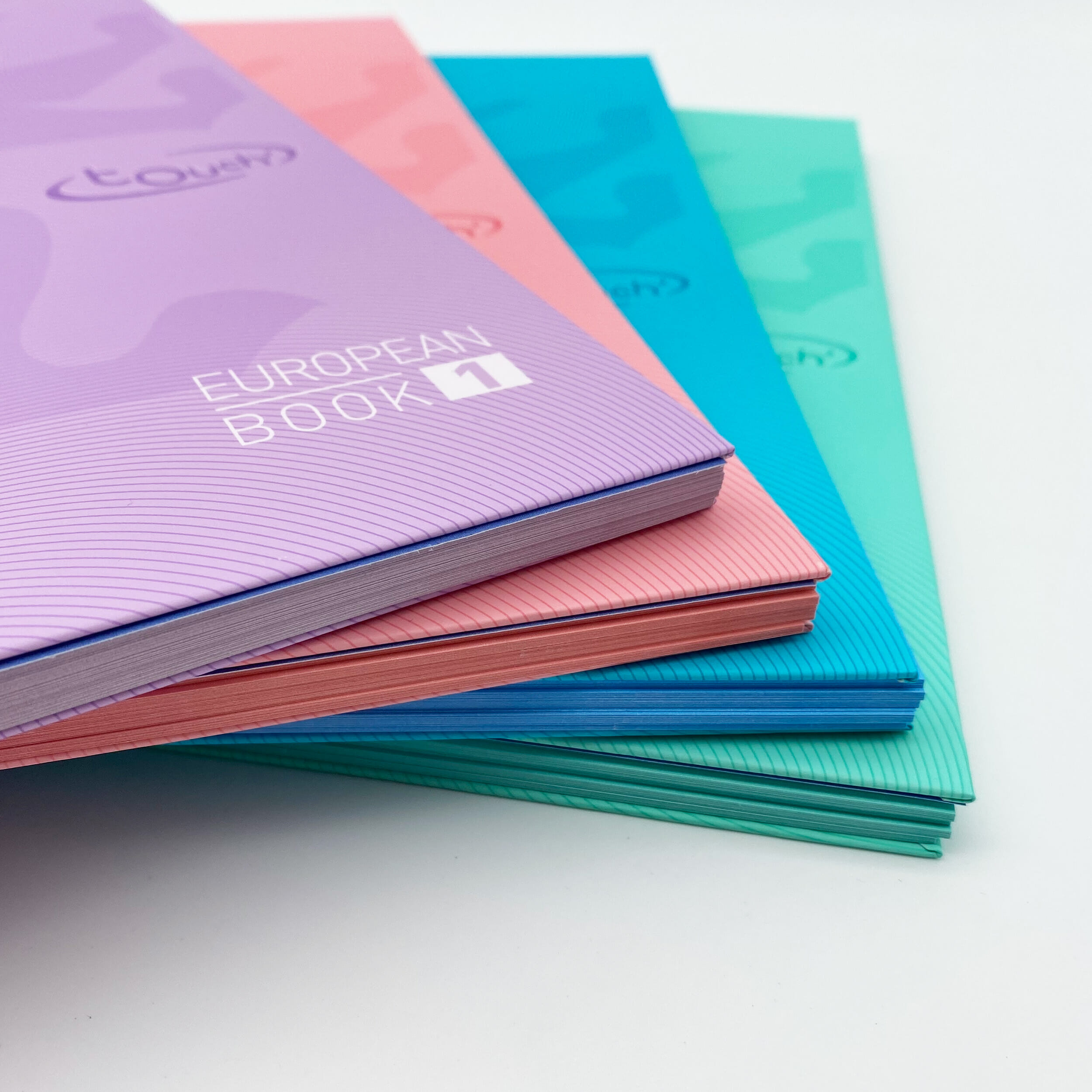 OXFORD TOUCH EUROPEAN BOOK5 Cahier A4+ U00e0 Spirale 240 Pages Lignu00e9 Lilas