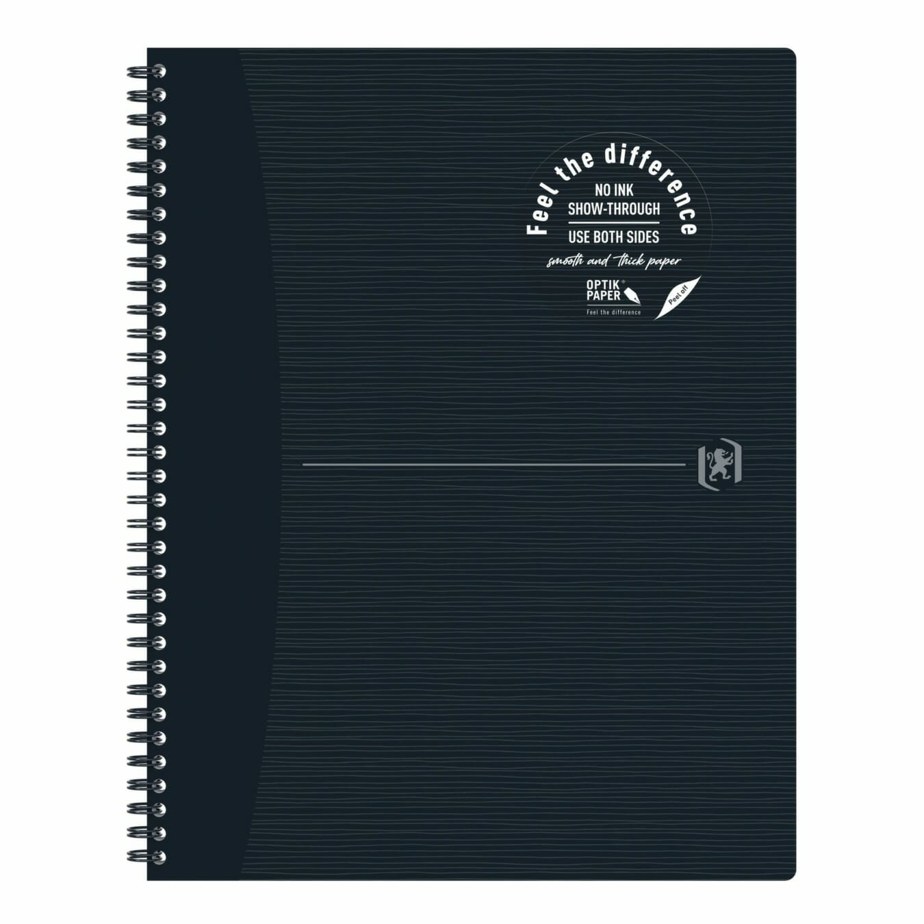 Oxford Notebook Origins A4 Gelinieerd Zwart