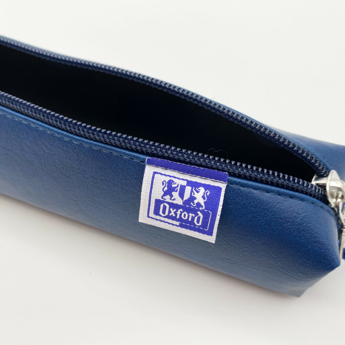 Oxford Etui Kangoo Vierkant Small Blauw open