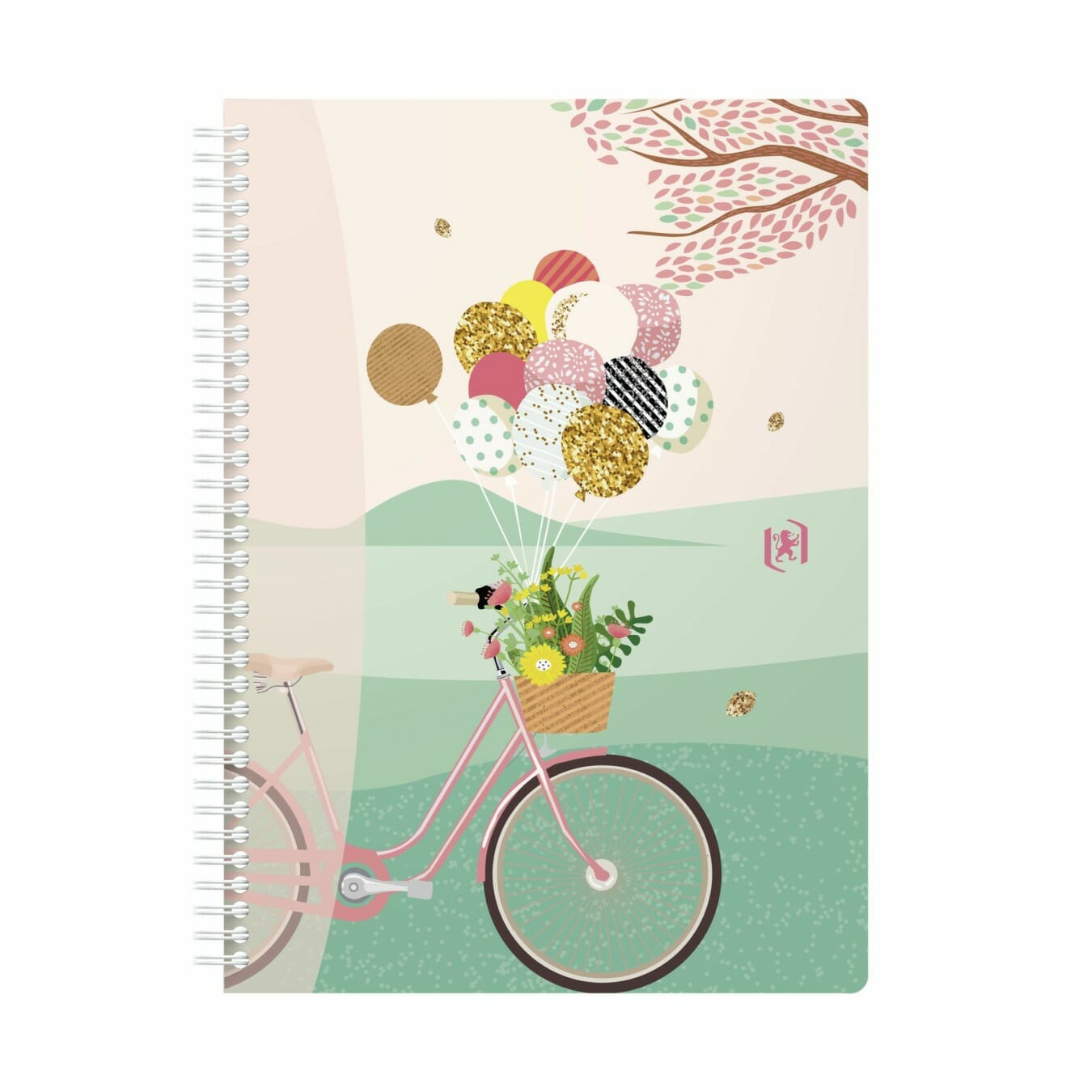 Oxford Notebook Horizon B5 Geruit Bicycle