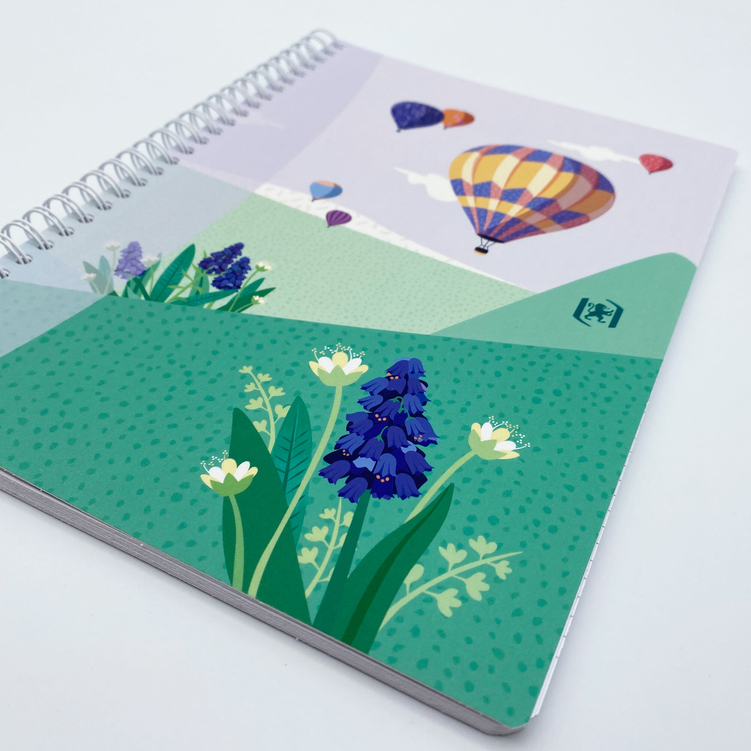 Oxford Notebook Horizon B5 Gelinieerd Balloon - Confetti Campus