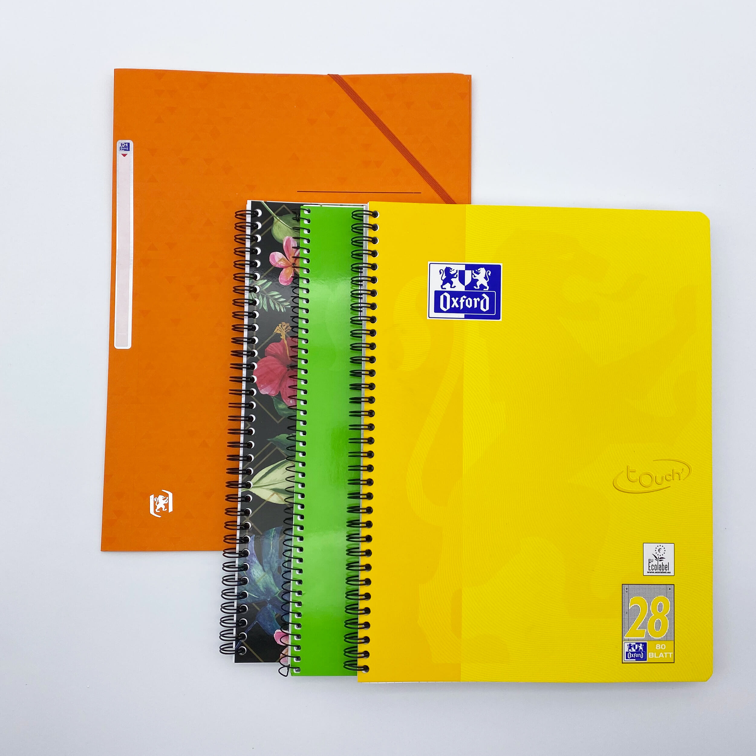 Stdy Basics Study Basics 90's Neon - 3 blokken + map Confetti Campus