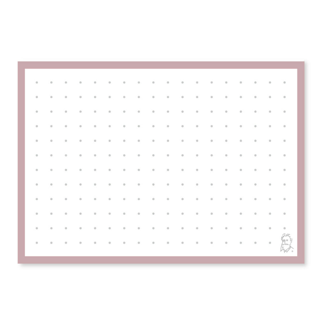 Leitner Flashcards A7 Poeder Roze Dotted