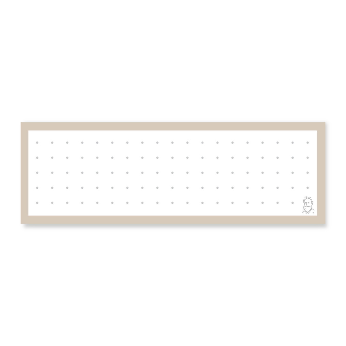Leitner Flashcards Half Woordkaarten Zand Beige Dotted.jpg