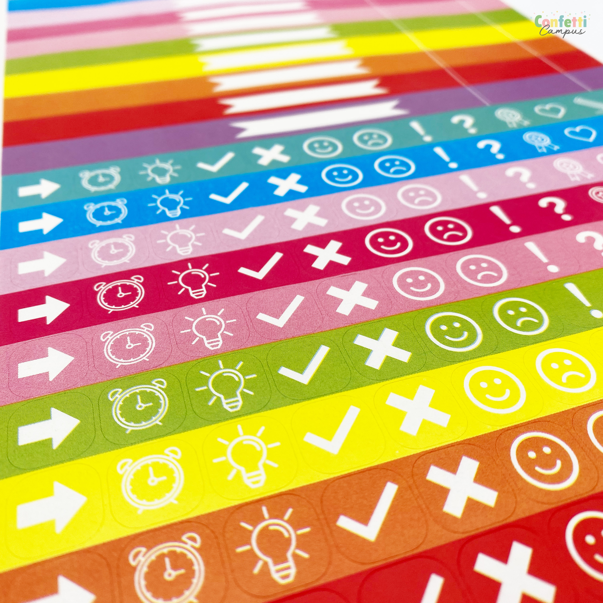 Oxford Stickers Icoontjes Pijlen Labels 2 vellen