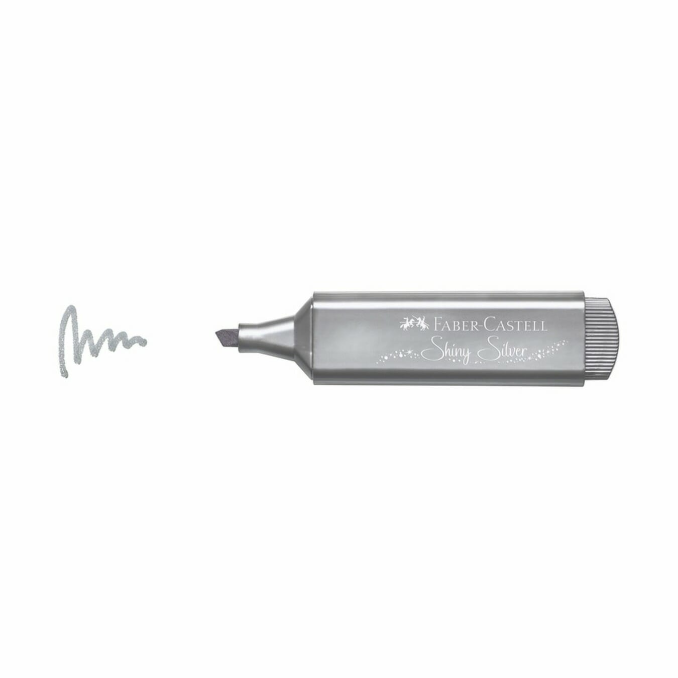 Faber-Castell Tekstmarker Metallic Shiny Silver 5