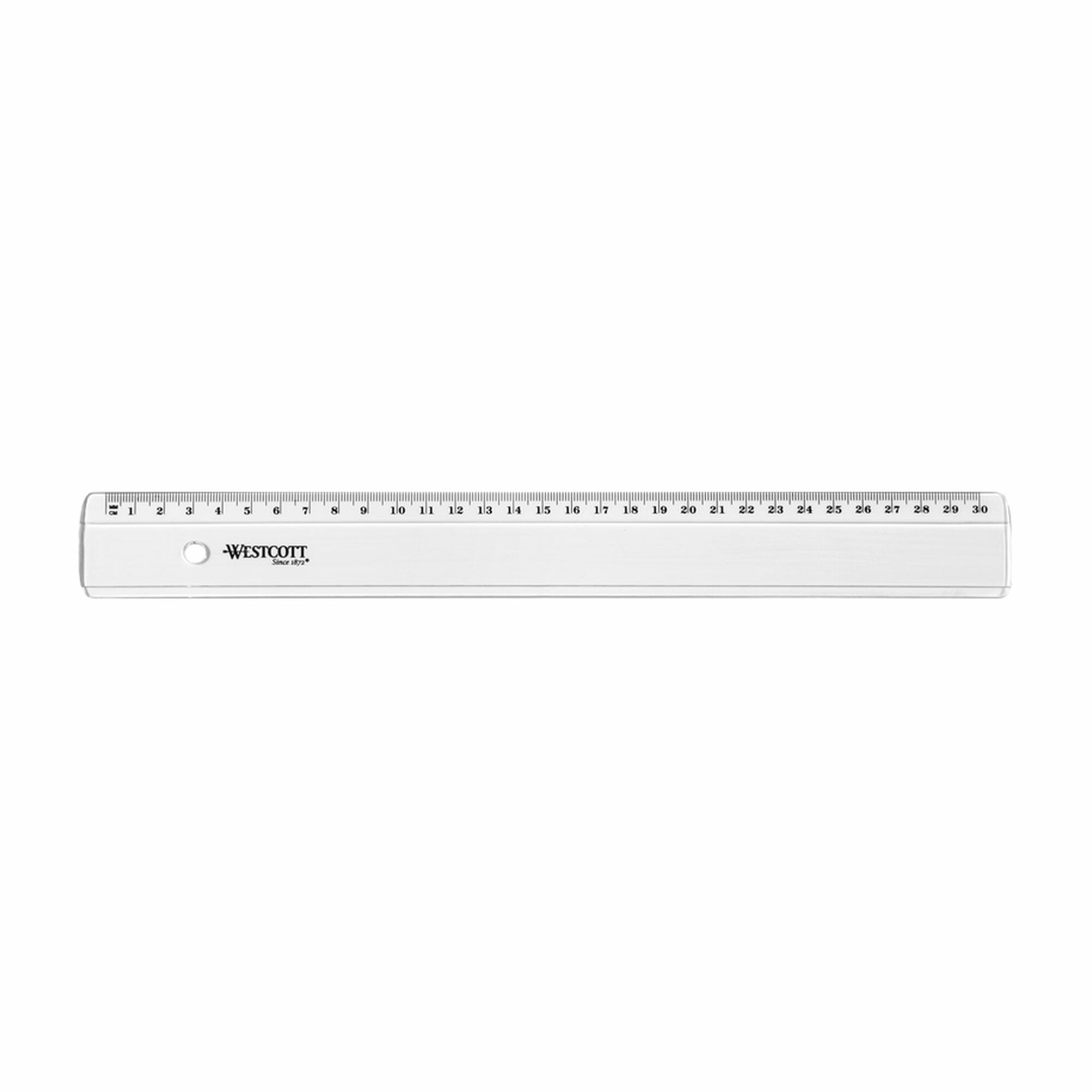 Liniaal M R 1150 500MM Plastic Transparant | Kantoorartikel | 343009