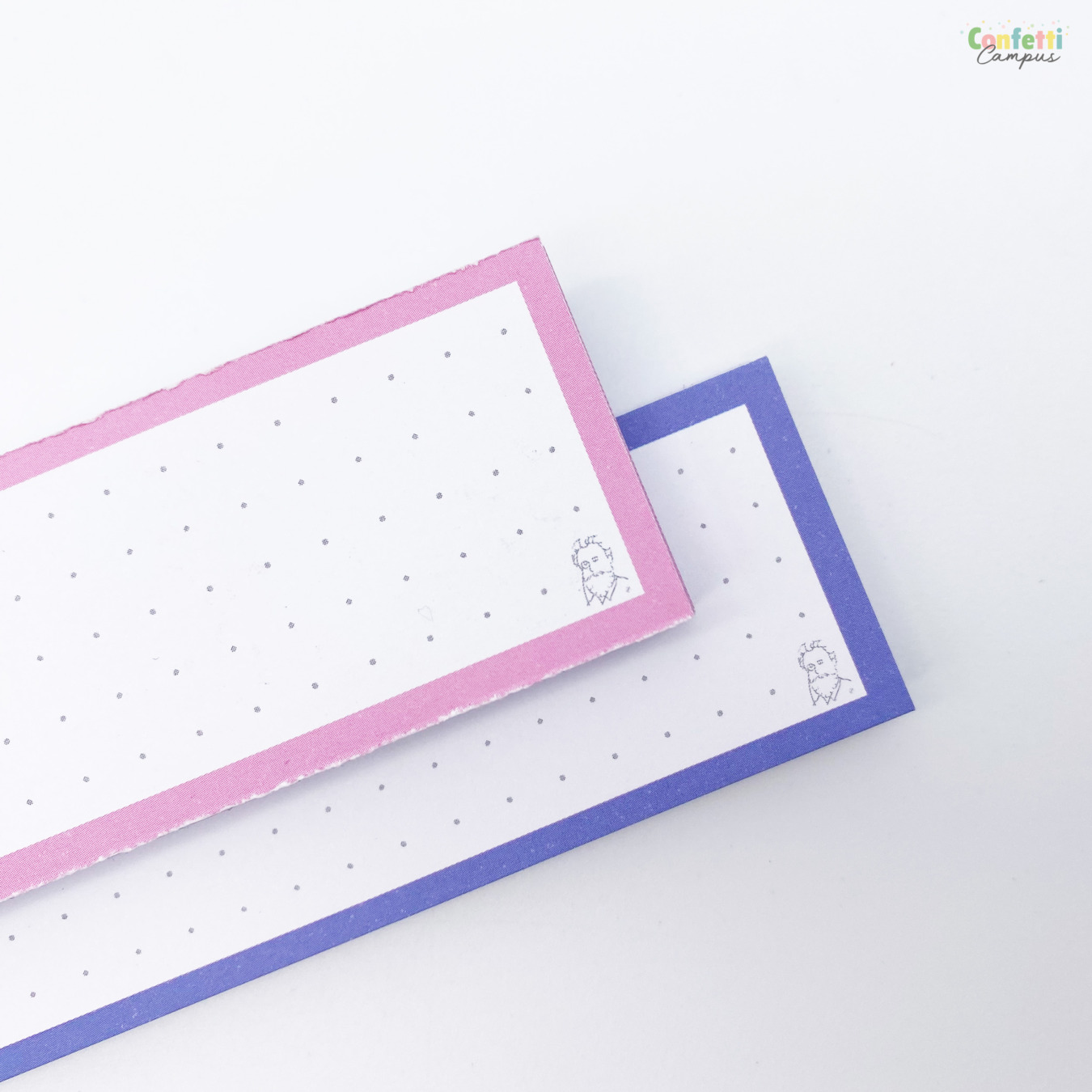 Leitner Flashcards Woordkaartjes Duo Dotted Blueberry Bubble Tea 3