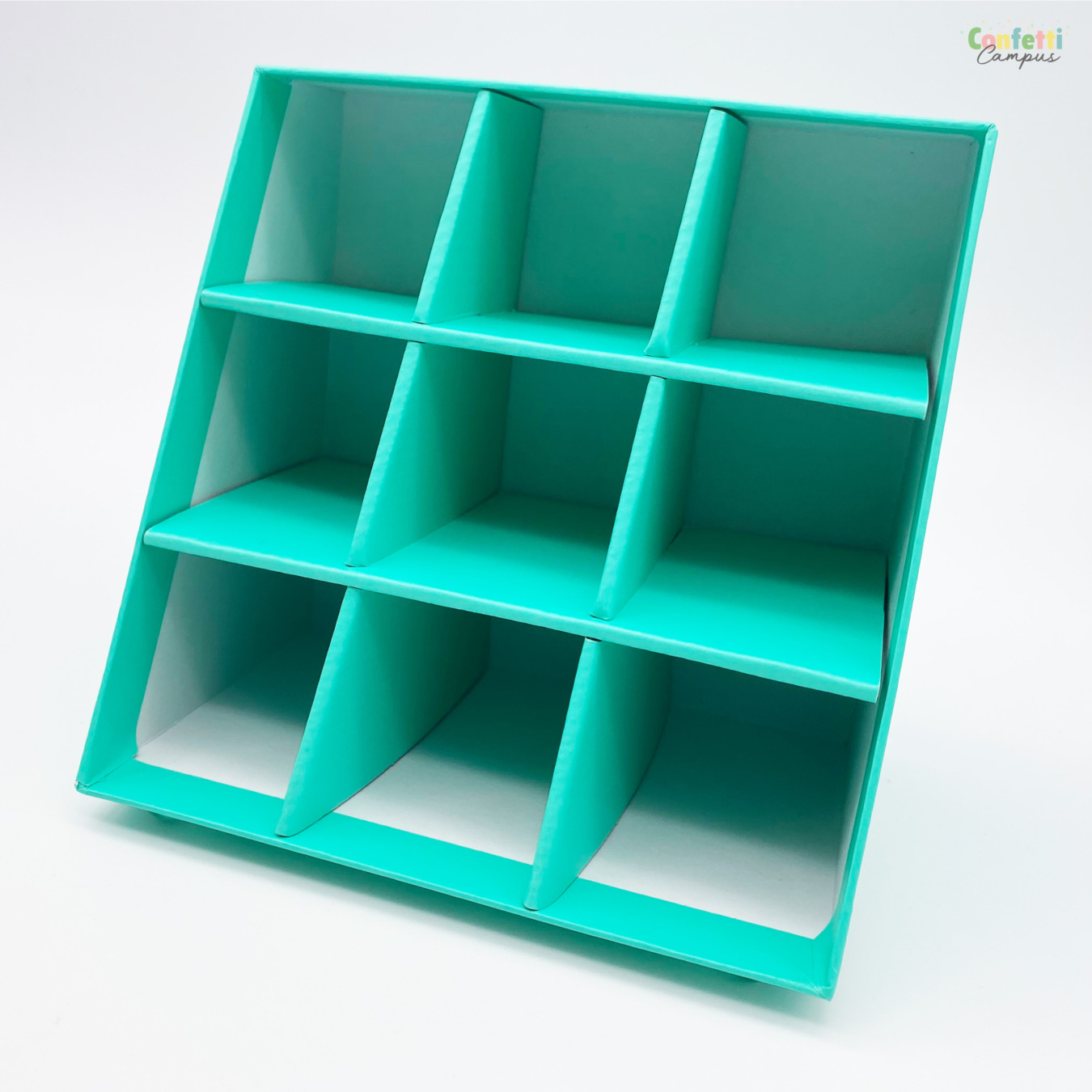 Oxford Desk Organizer 9 vakken Mint Staand