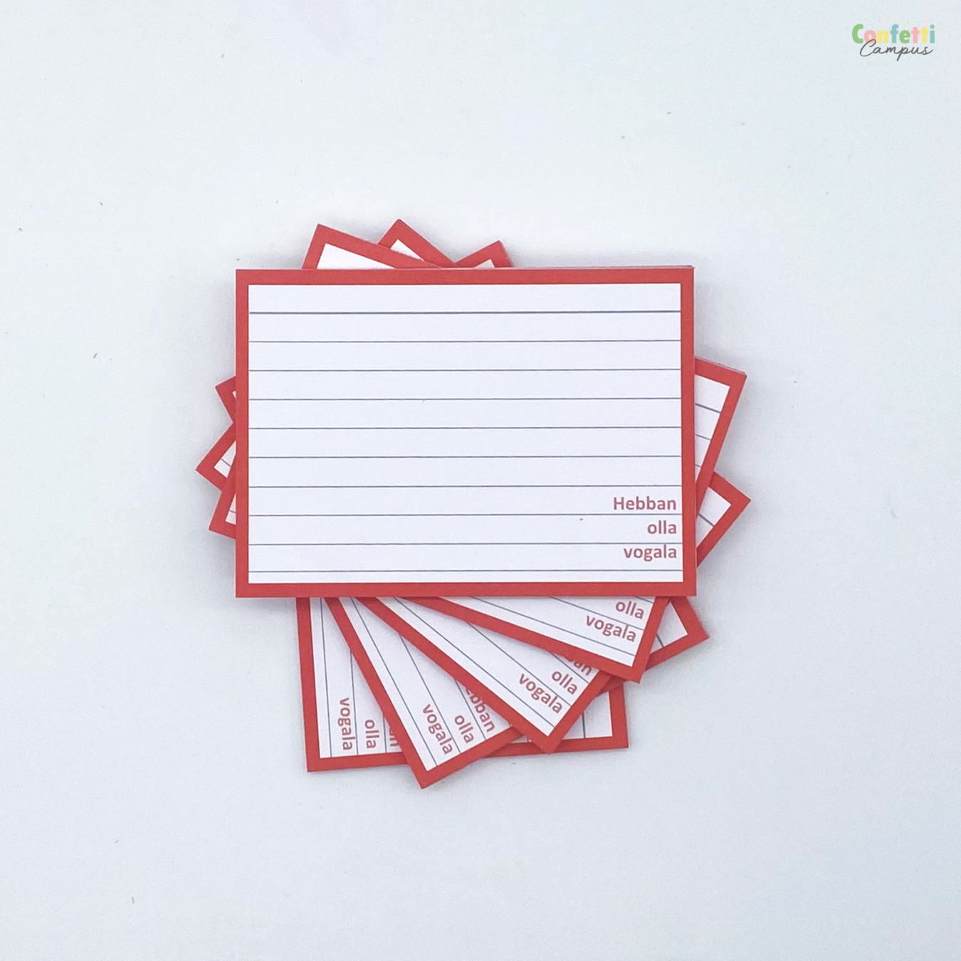 Leitner Flashcards A7 Nederlands Gelinieerd - Definities en Vragen Nederlands Gelinieerd