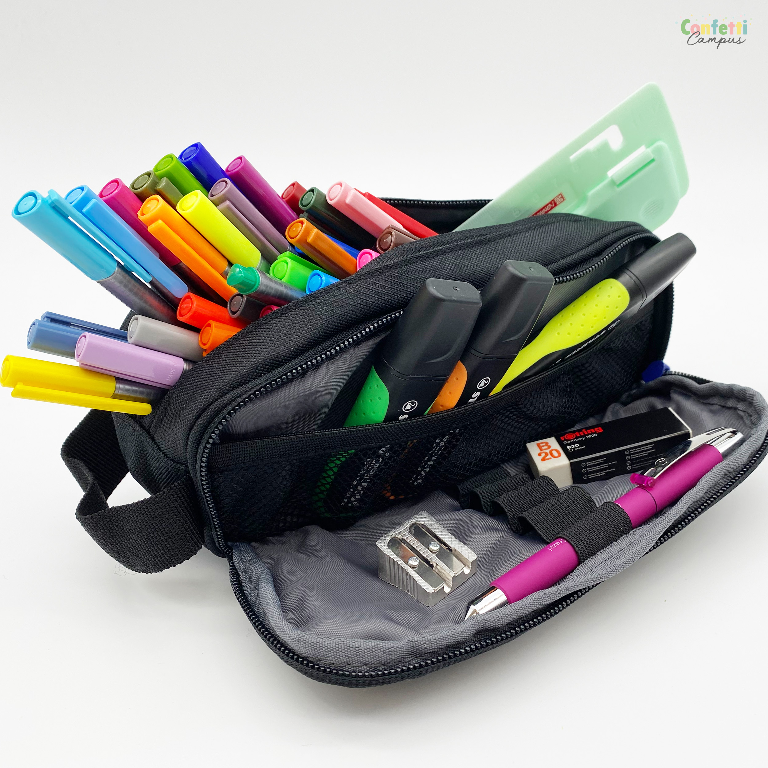 Pennenetui Oxford B-Smart rood | De