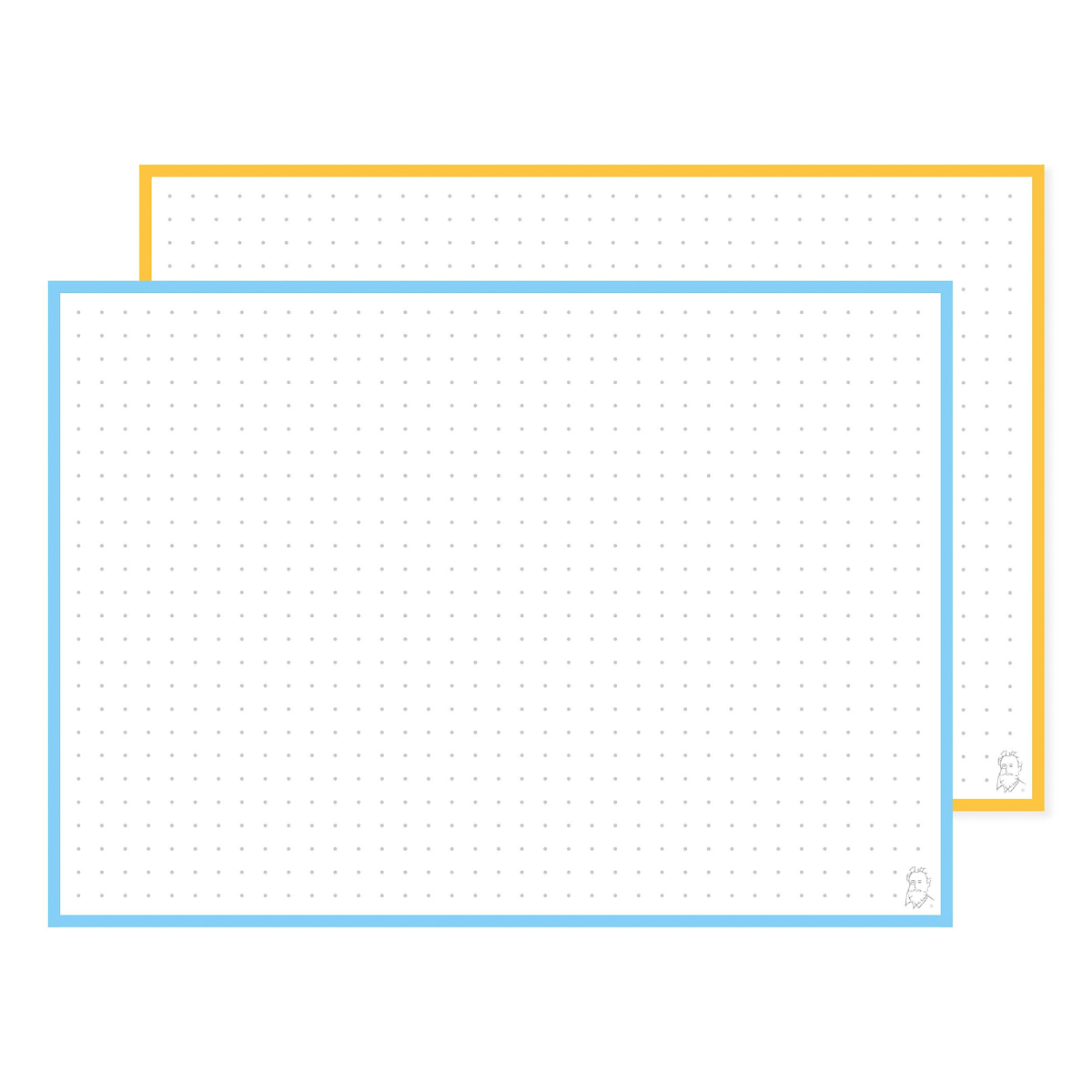 Leitner Flashcards A5 Duo Dotted Walk on the beach