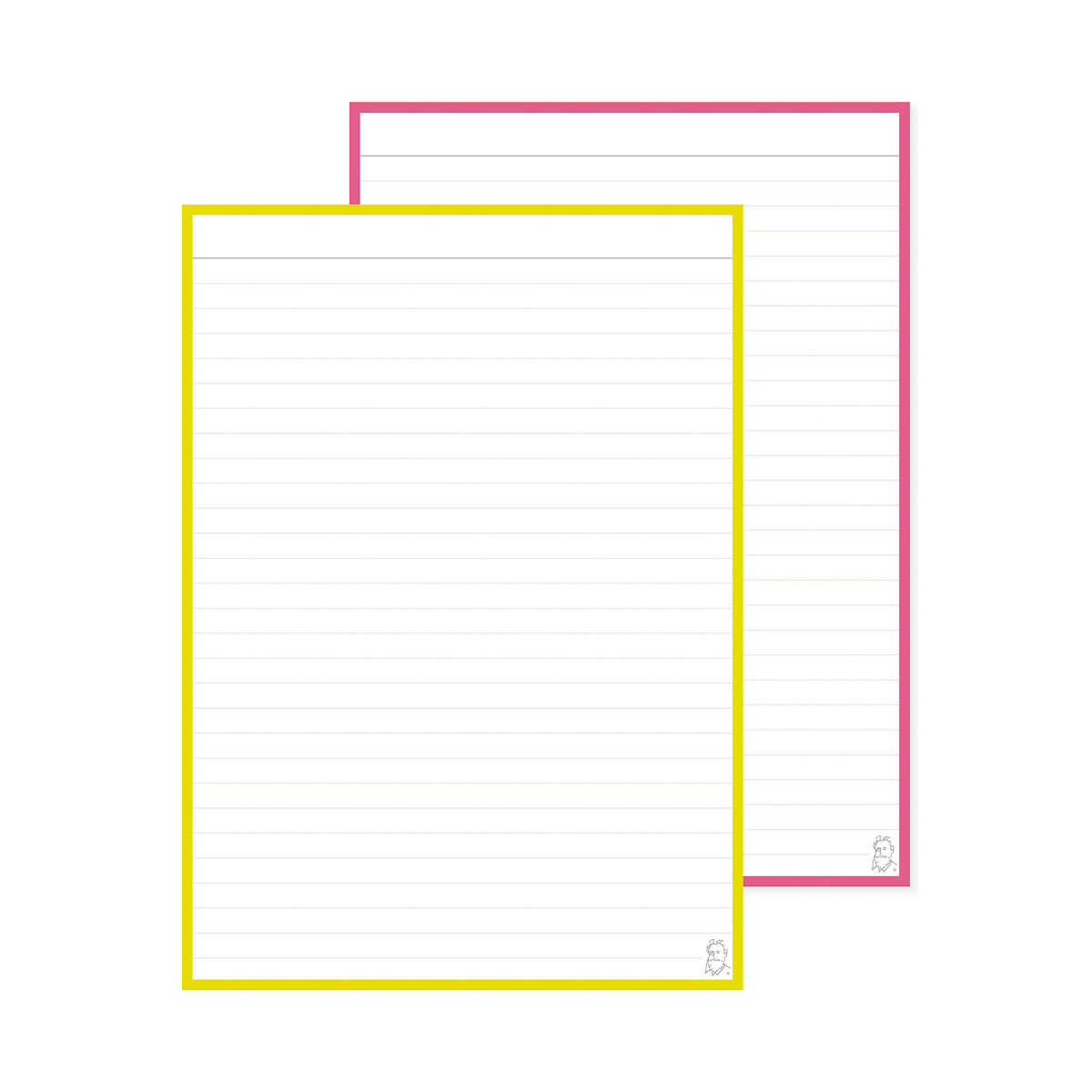 Leitner Flashcards A5 Duo Gelinieerd Staand Mango-Raspberry Sorbet