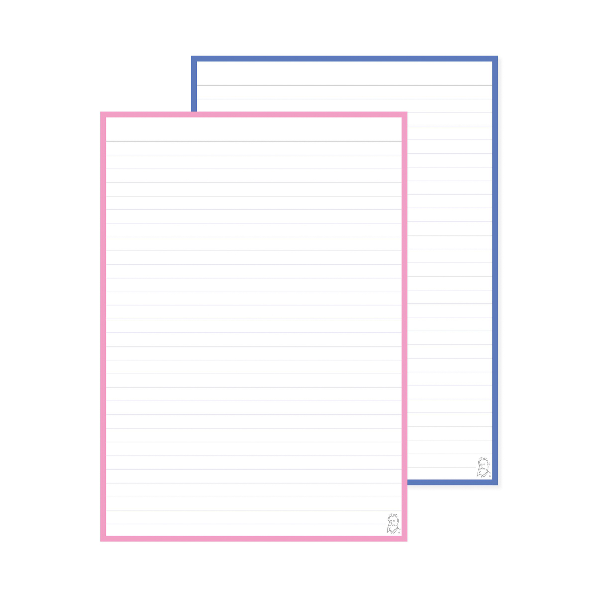 Leitner Flashcards A5 Duo Gelinieerd Staand Blueberry Bubble Tea