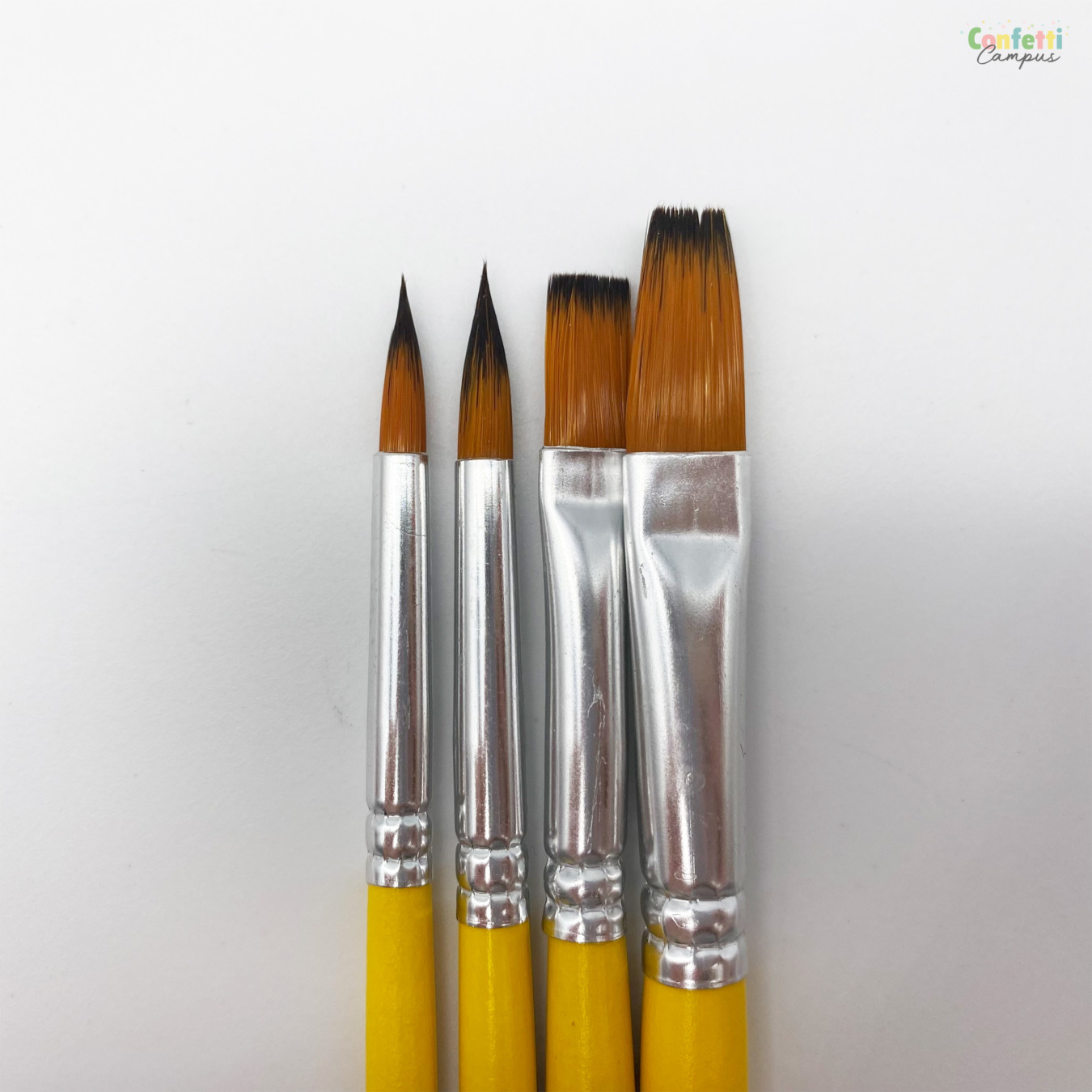 Eberhard Faber Penselen Set Synthetisch Maat 4-6-8-12