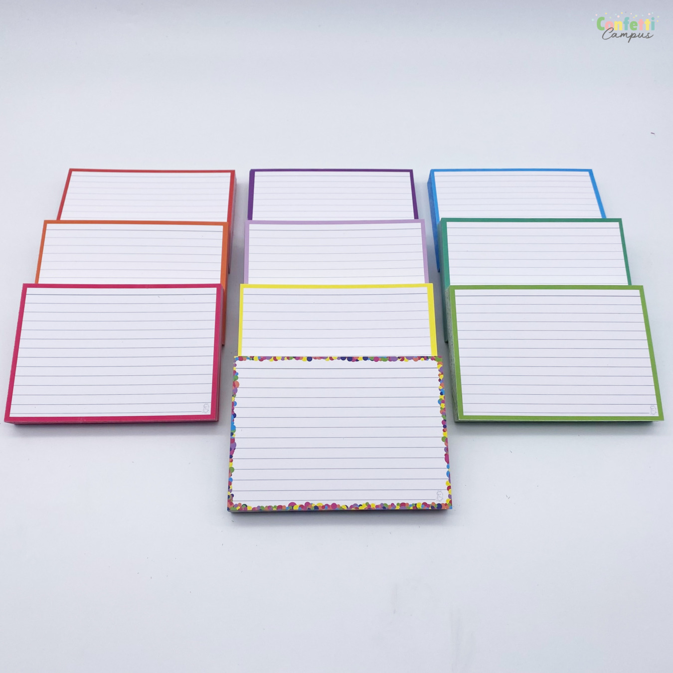 Leitner Flashcards Pakket A6 500 stuks