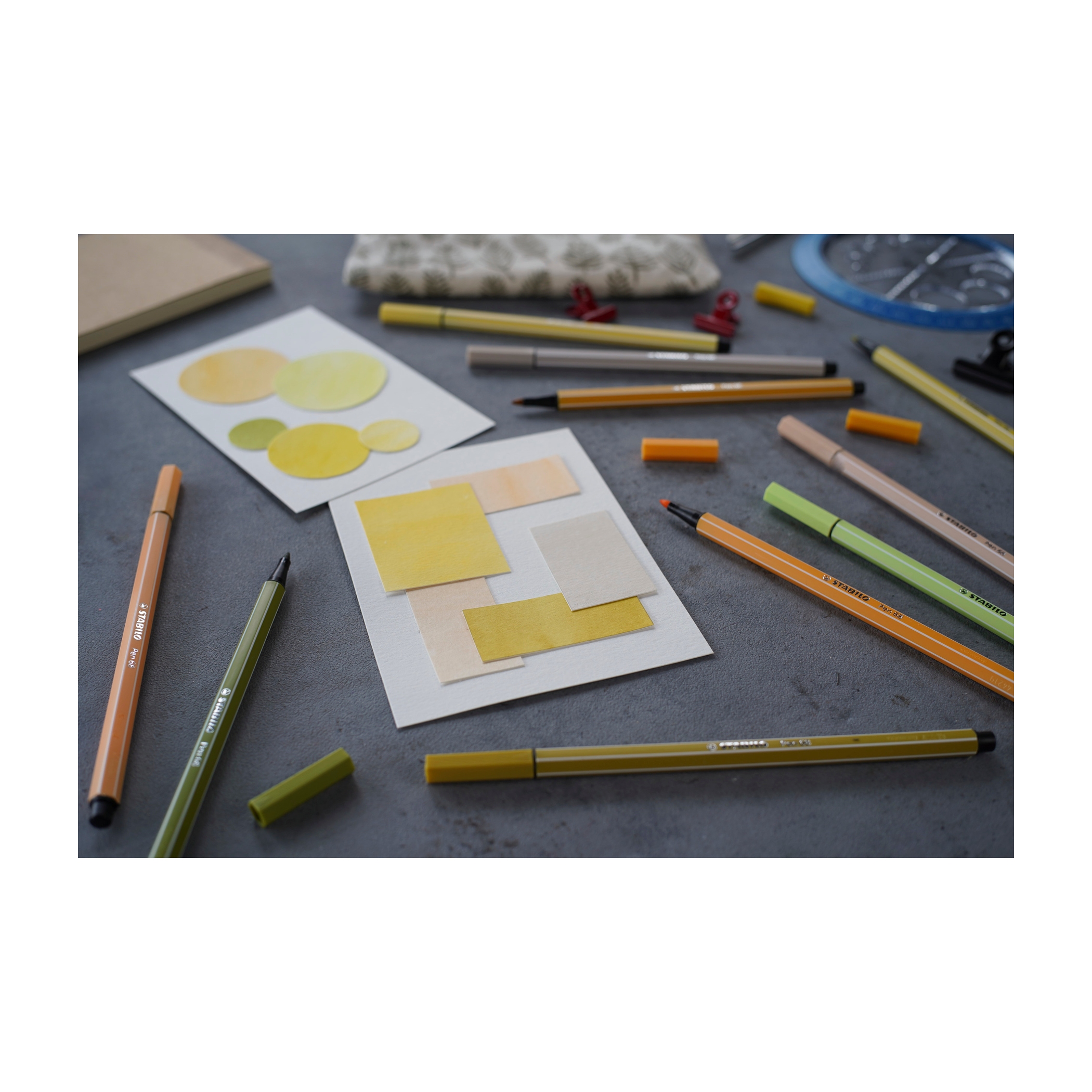 STABILO Pen 68 Stiften - Etui 10 stuks