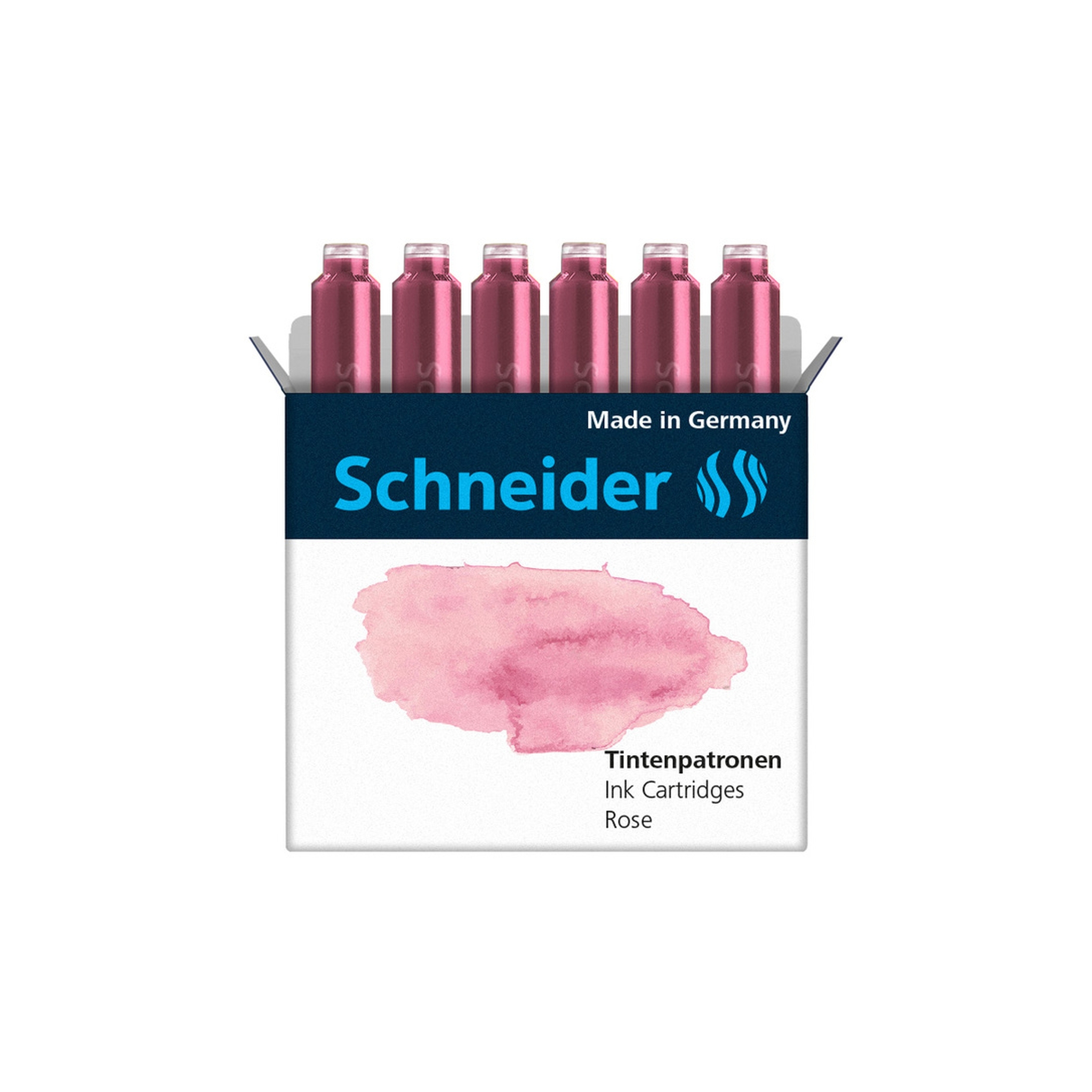 Schneider 101003 Gelion Plus gelpen (verwisselbare vulling, lijndikte F, ultra sneldrogend), verpakking van 10 stuks, blauw