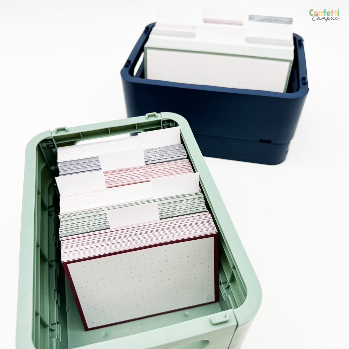 Forma Bewaarbox Flashcards A7 & A6 JOE Salie Groen