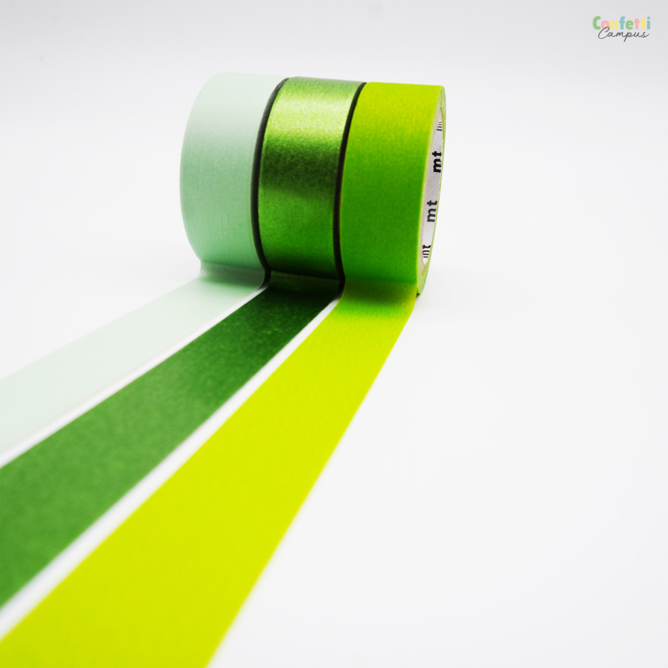 Voordeelset 3 MT Washi Tape Groen