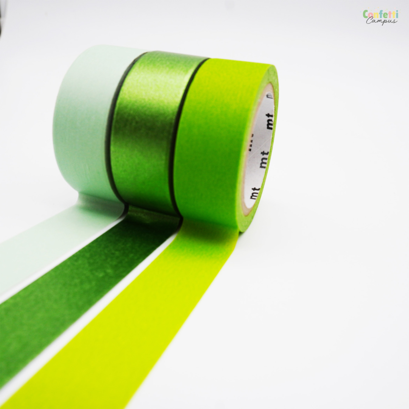 Voordeelset 3 MT Washi Tape Groen