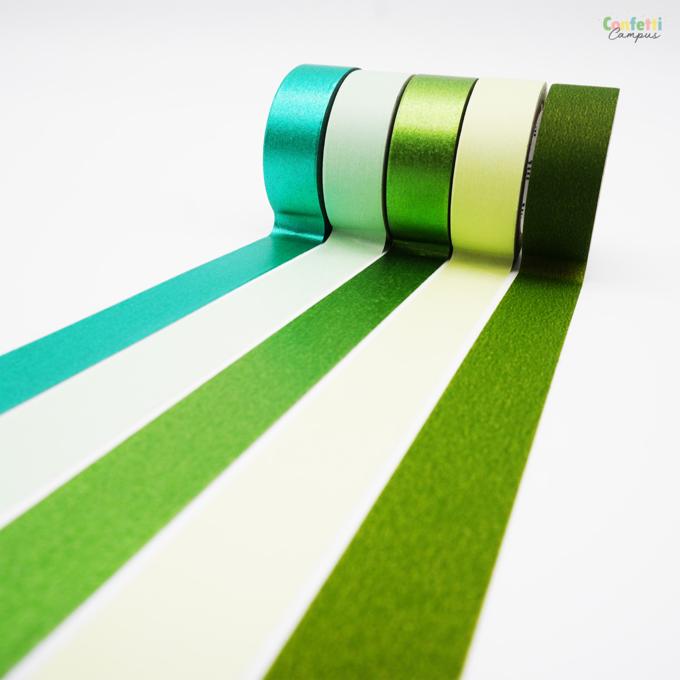 Voordeelset 3 MT Washi Tape Groen