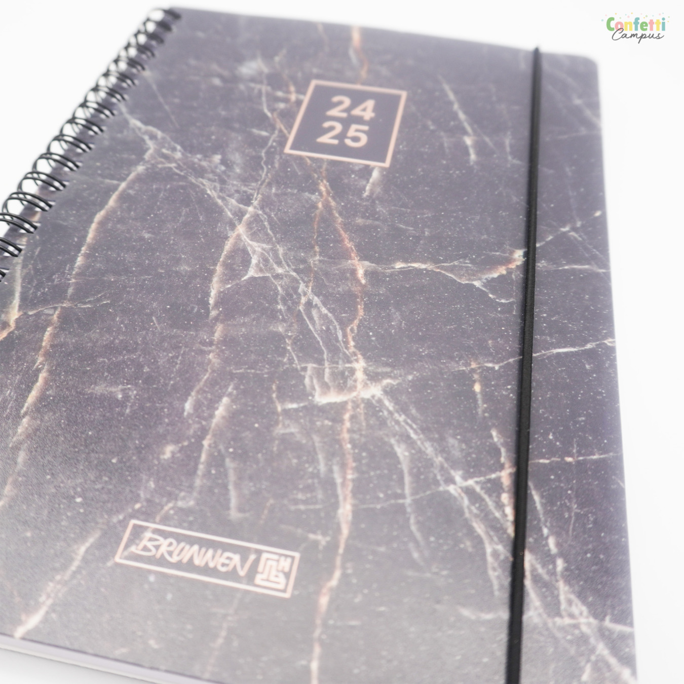 Brunnen Agenda Weekplanner A5 2024-2025 18 mnd Marble Detail 2