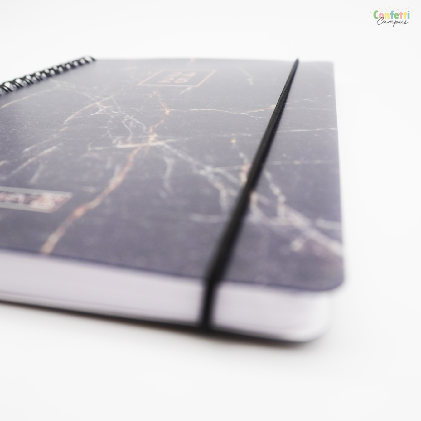 Brunnen Agenda Weekplanner A5 2024-2025 18 mnd Marble Detail