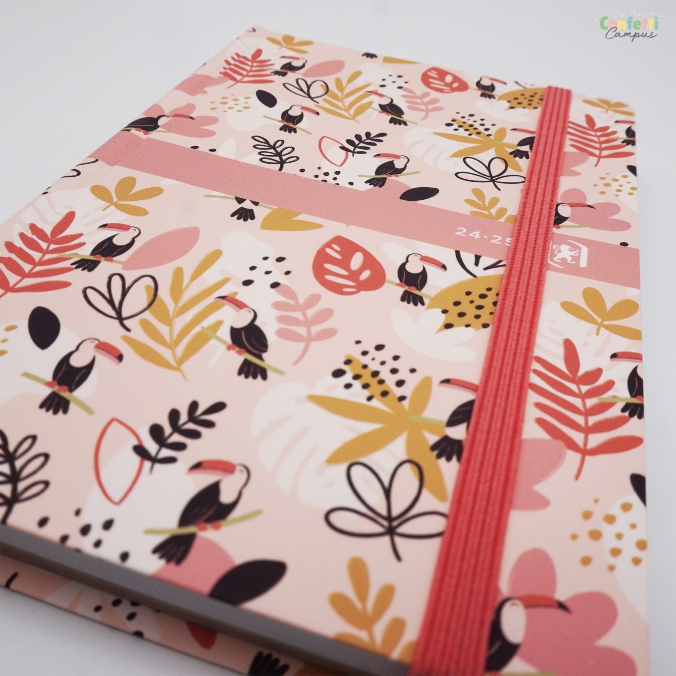 Oxford Agenda Dagoverzicht 2024 - 2025 15 mnd 12x18 cm Camille Roze detail