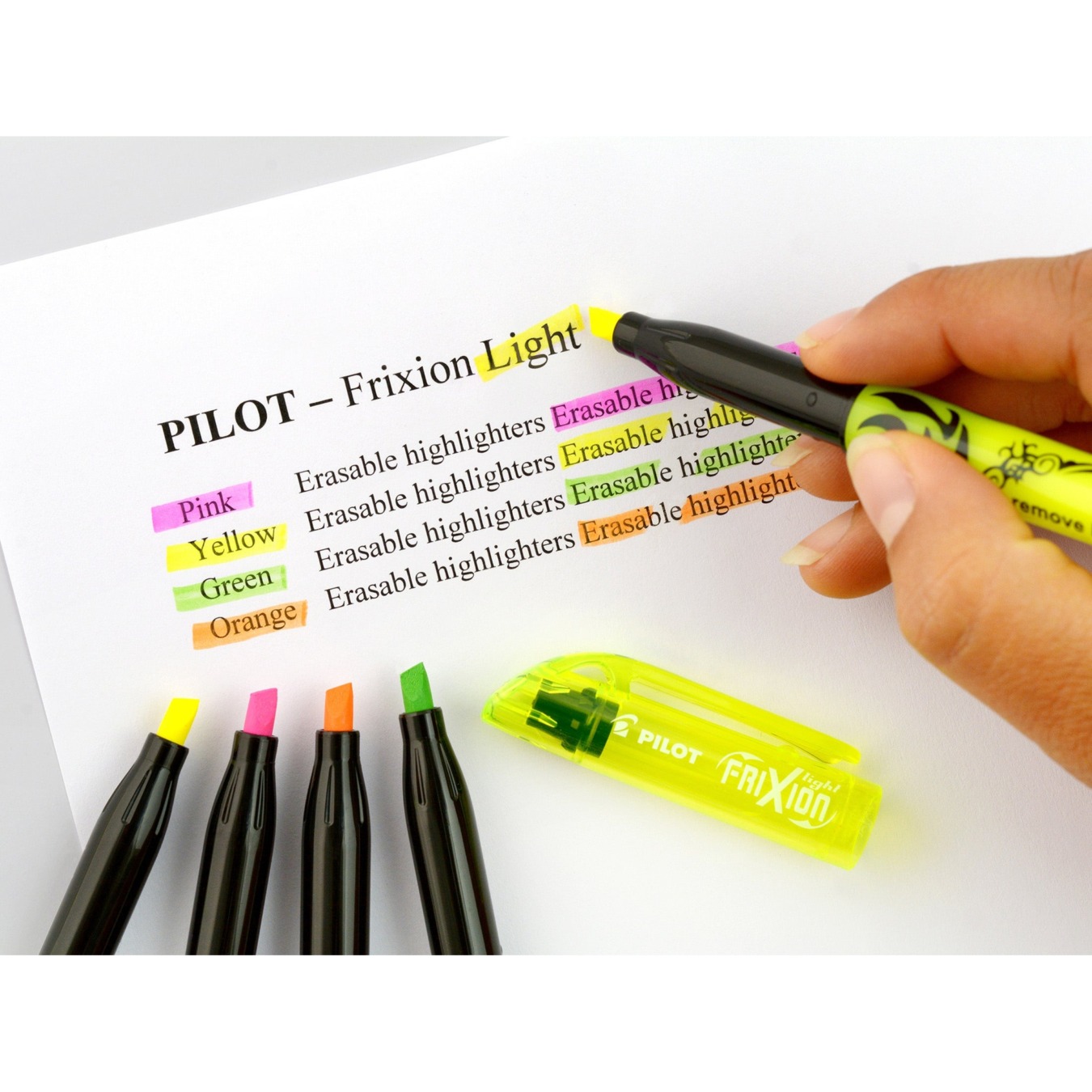 Uitwisbare markers van Pilot Pen