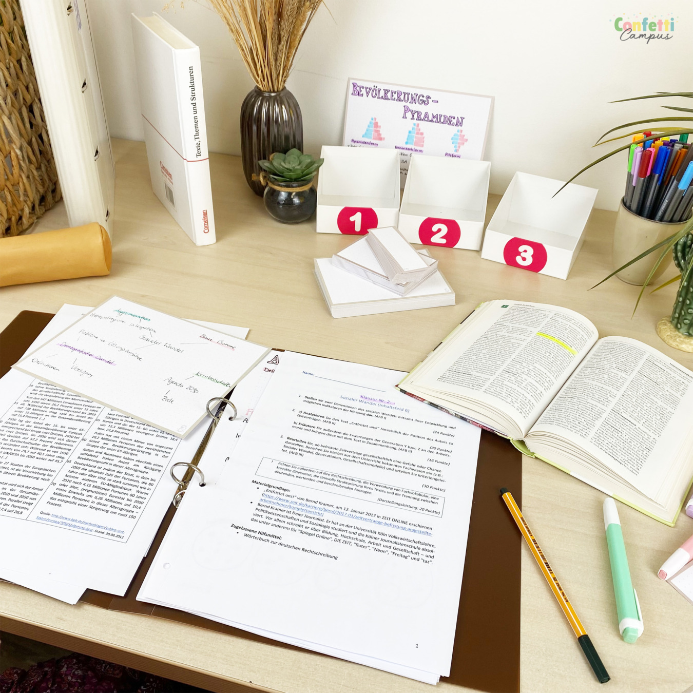 de strategie om te leren voor je examens