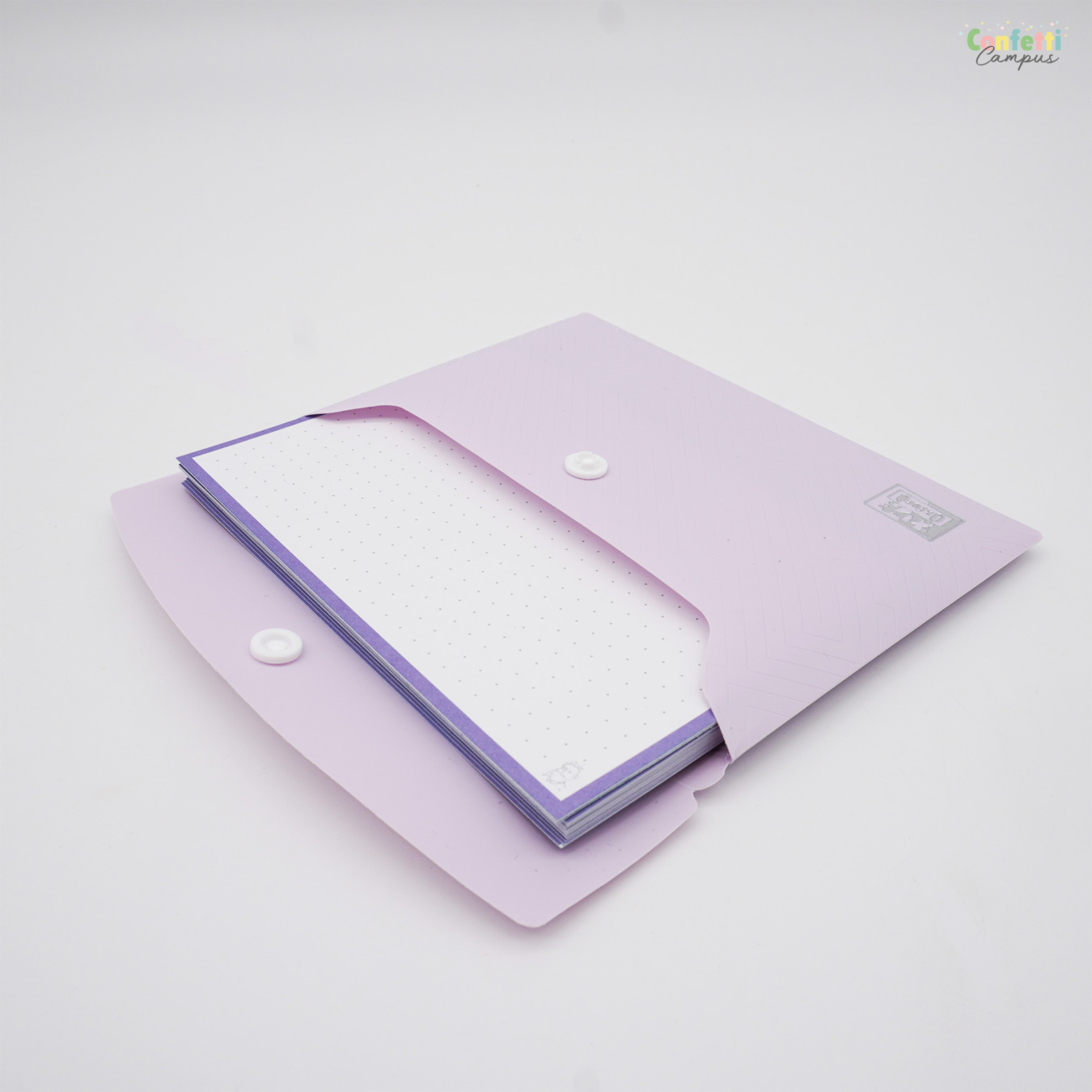 Oxford Documenten en Flashcards Map Pastel Lila