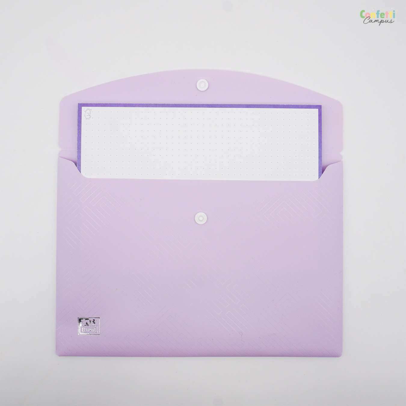 Oxford Documenten en Flashcards Map Pastel Lila