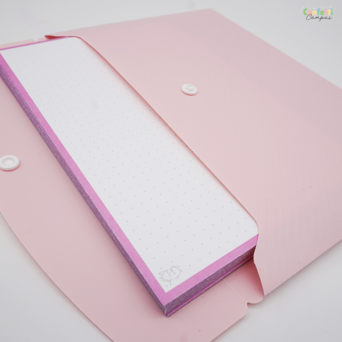 Oxford Documenten en Flashcards Map Pastel Roze