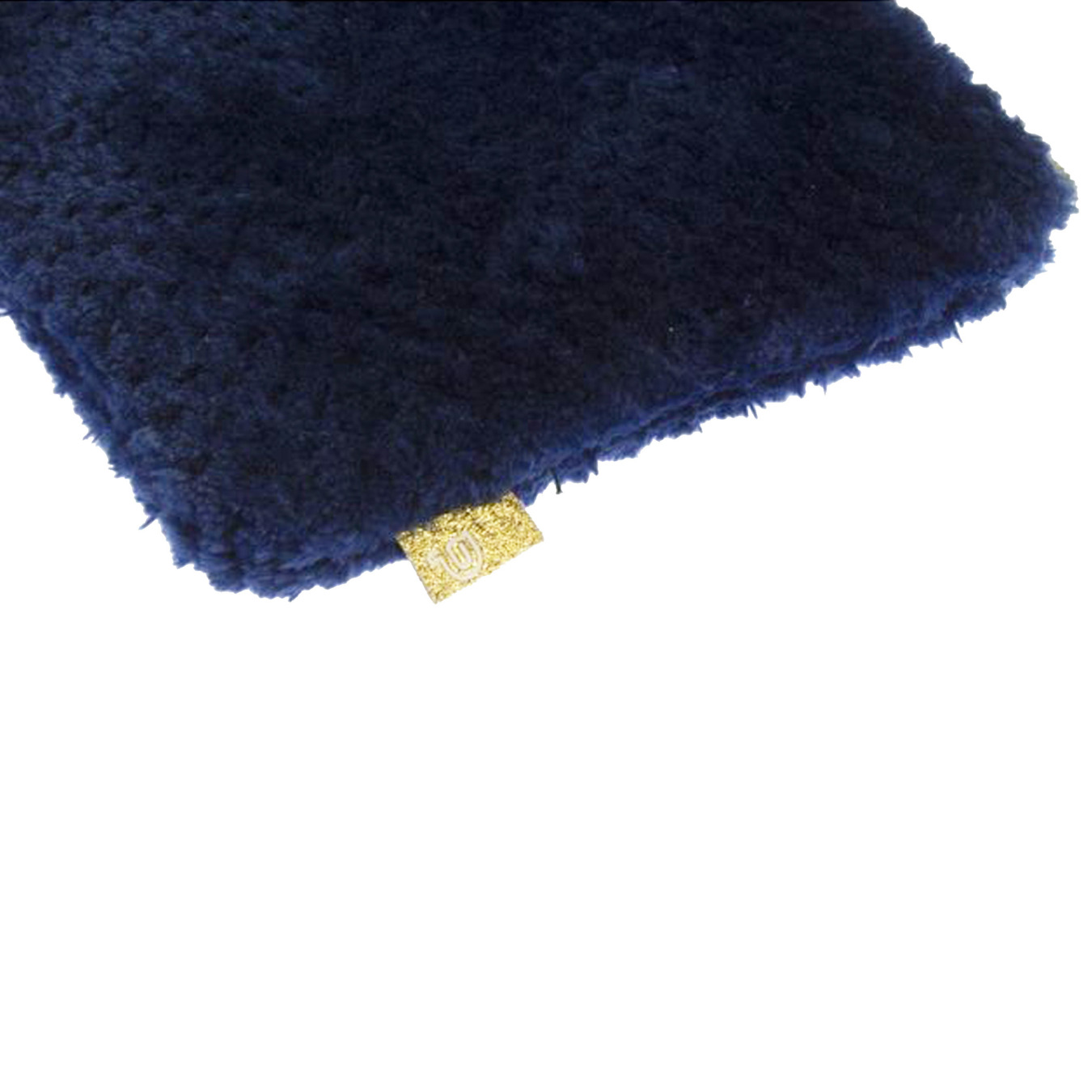 Kangaro Fluffy Etui Plat Donkerblauw detail 2