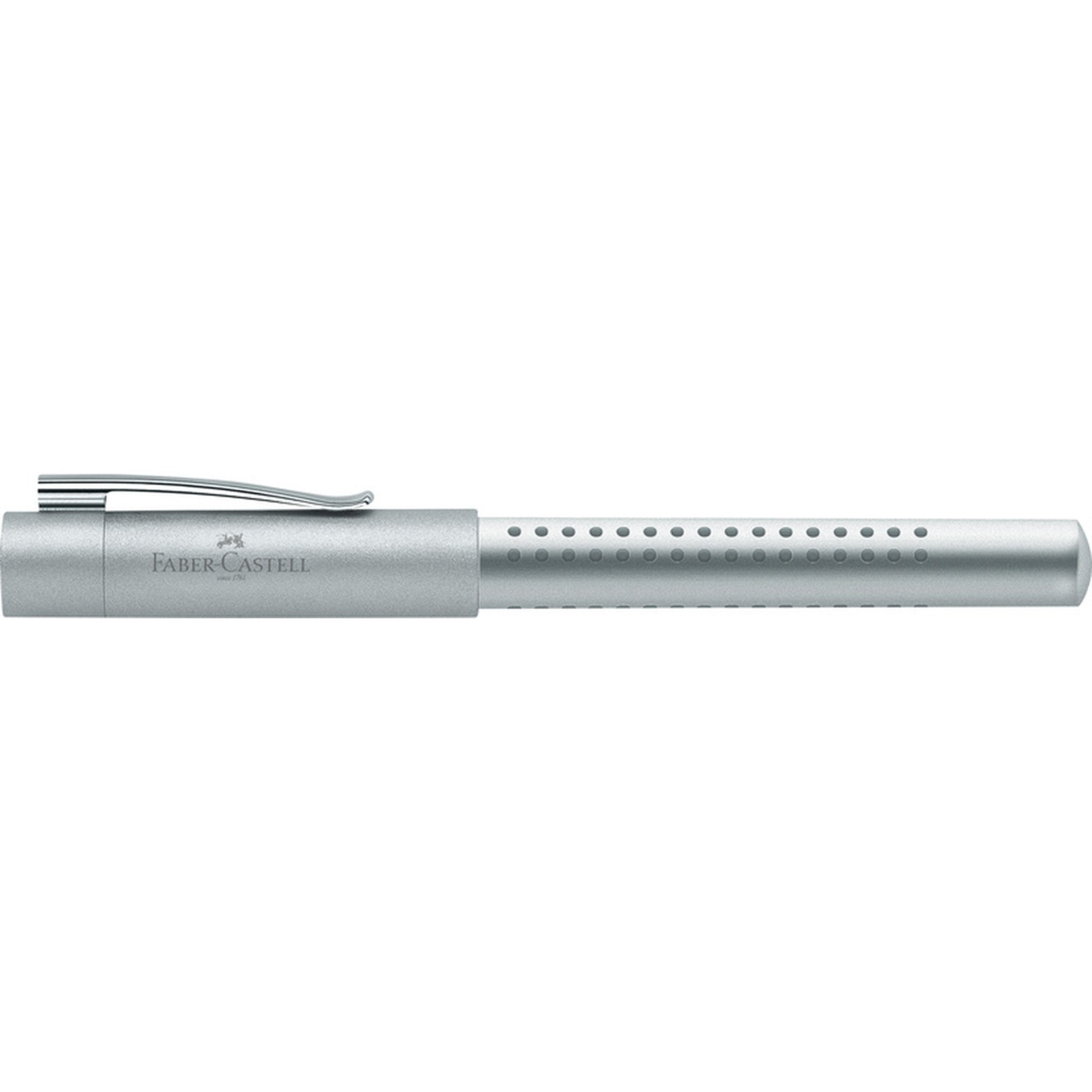 Faber-Castell Vulpen Grip 2011 F Zilver 2