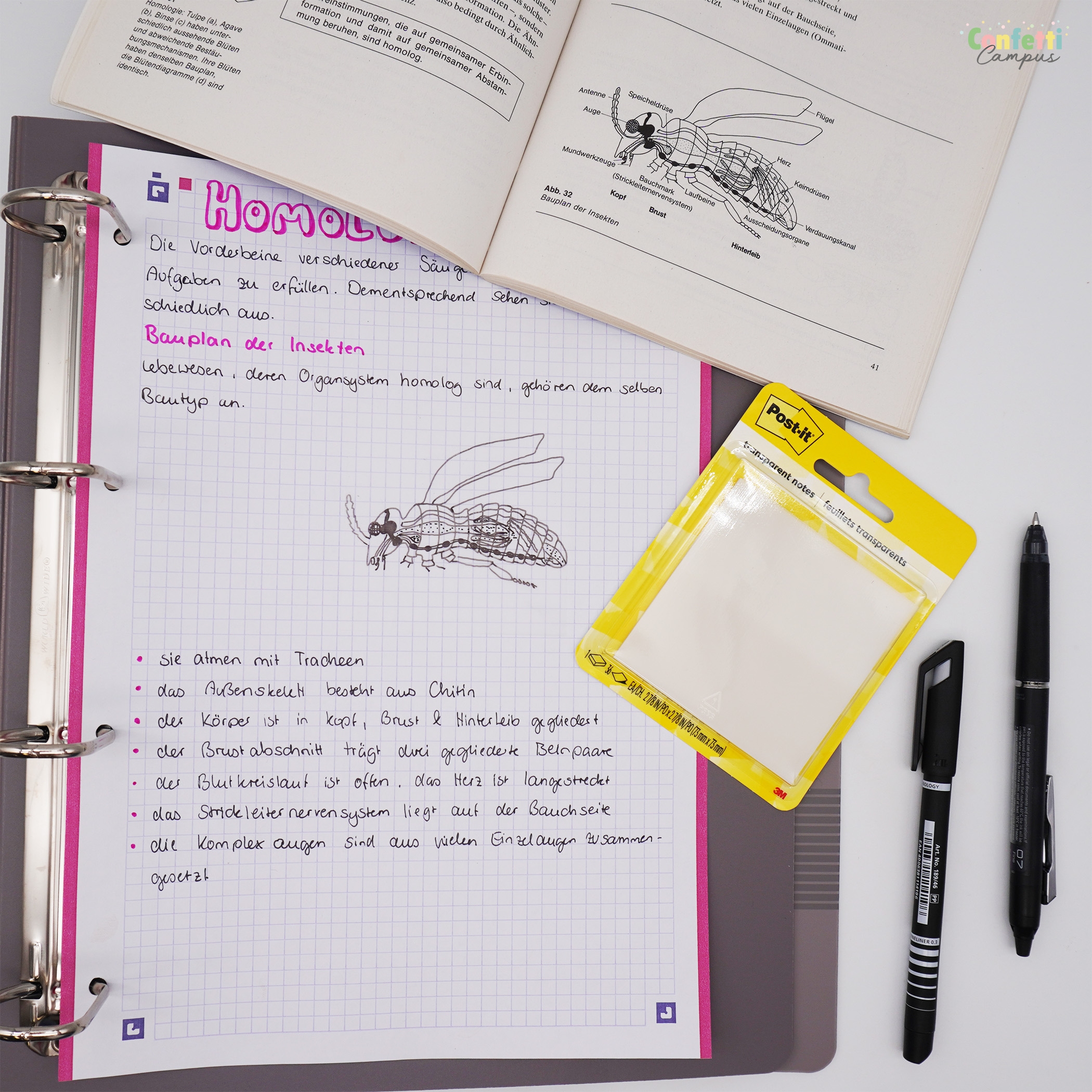 Mr. Pen - Transparante Sticky Notes, 3x3, 600 Vellen, Vintage
