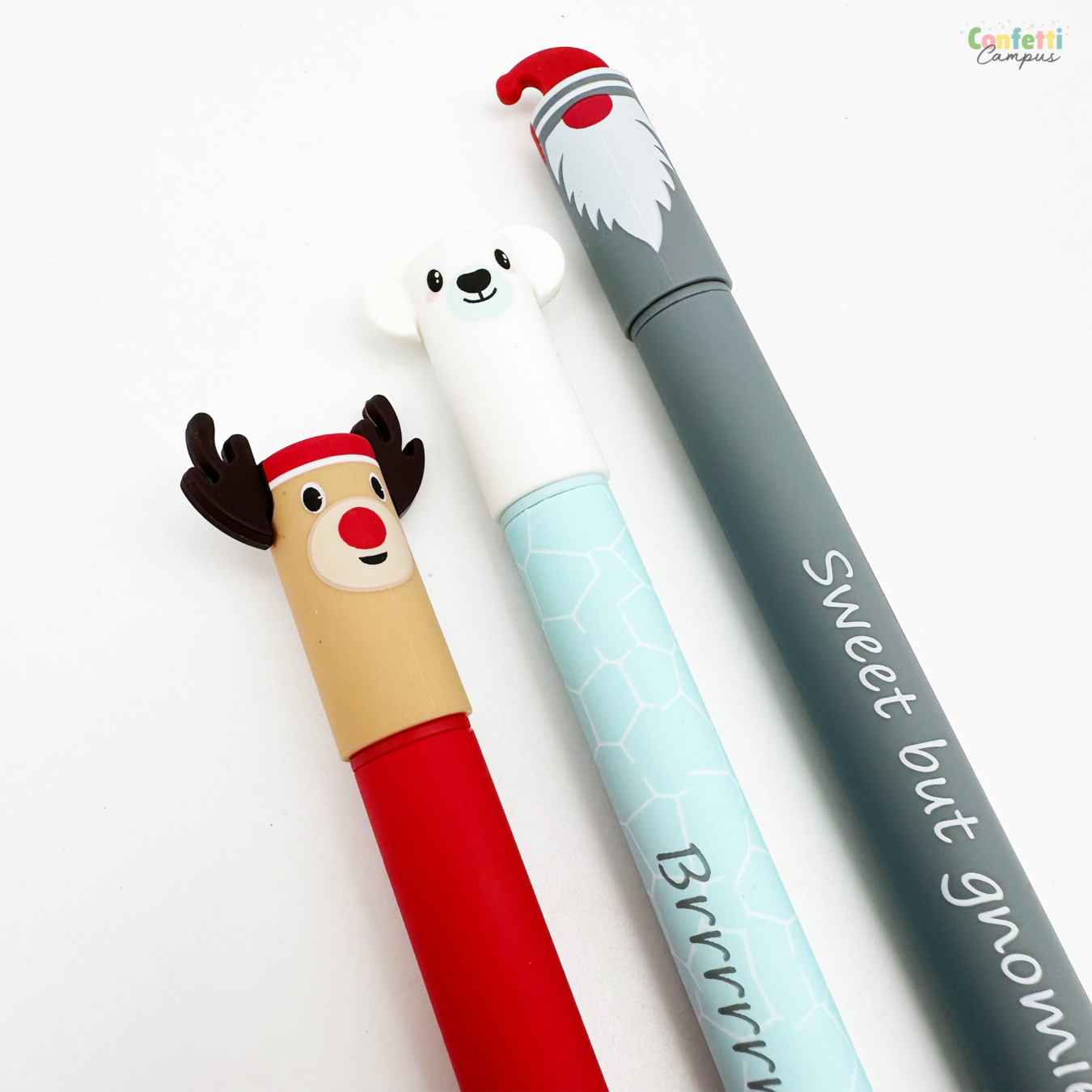 Eberhard Faber Uitwisbare Pen Erase-it Christmas Special 3 stuks