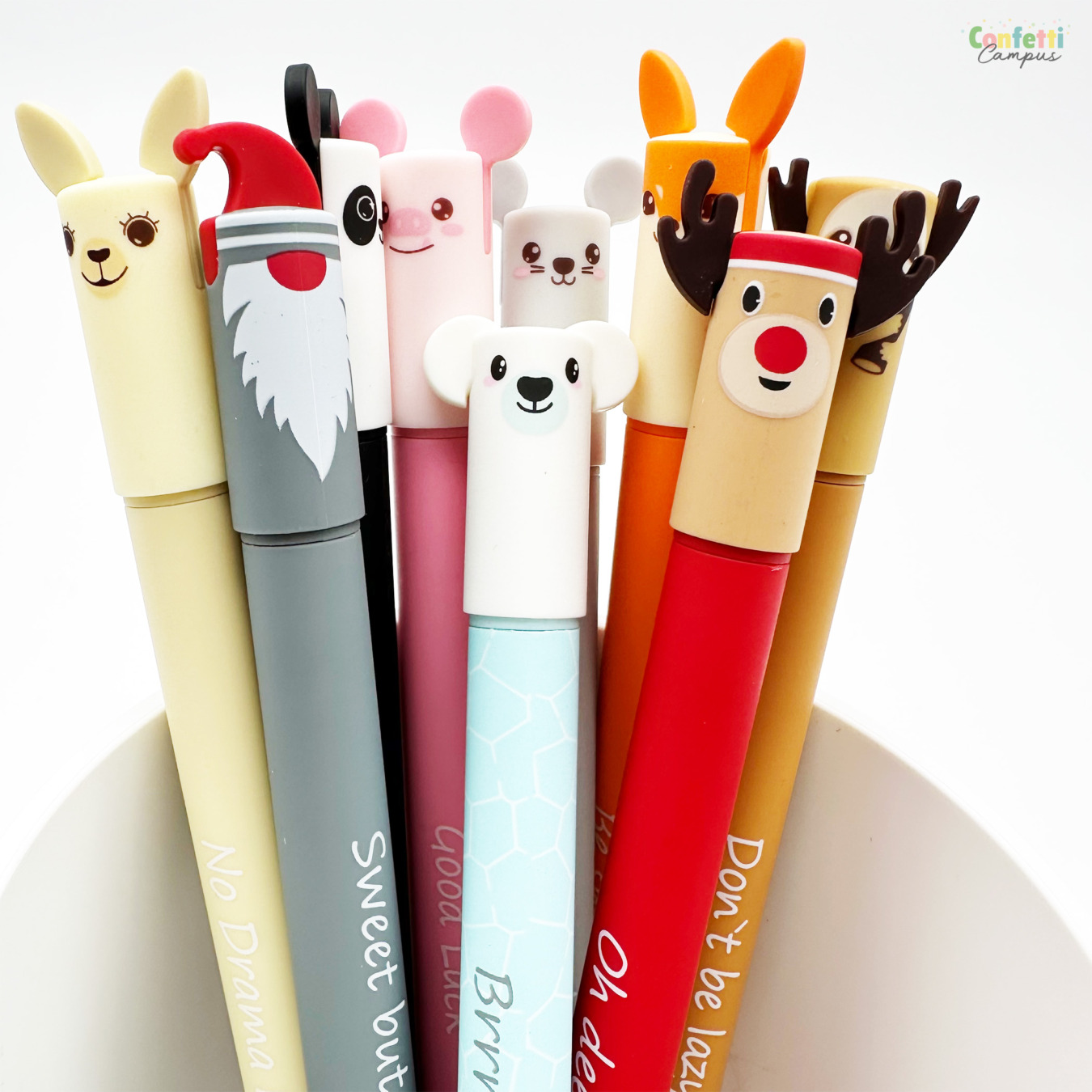Eberhard Faber Uitwisbare Pen Erase-it Christmas Special 3 stuks