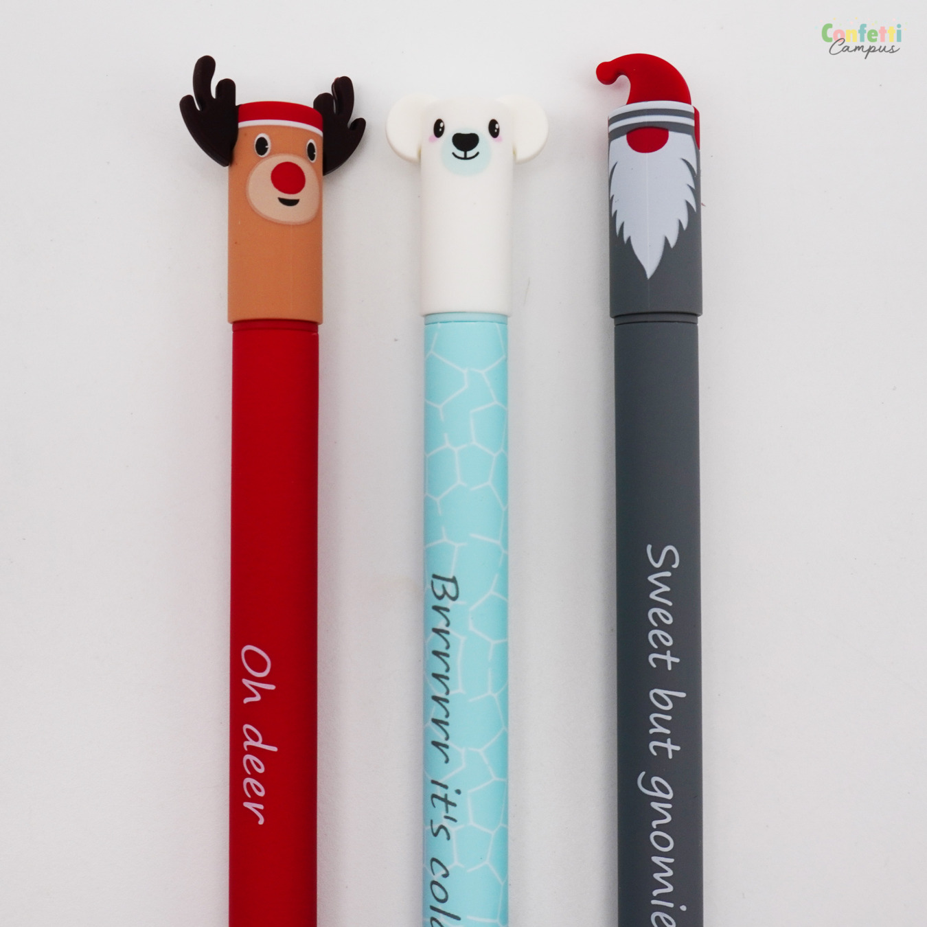 Eberhard Faber Uitwisbare Pen Erase-it Christmas Special 3 stuks